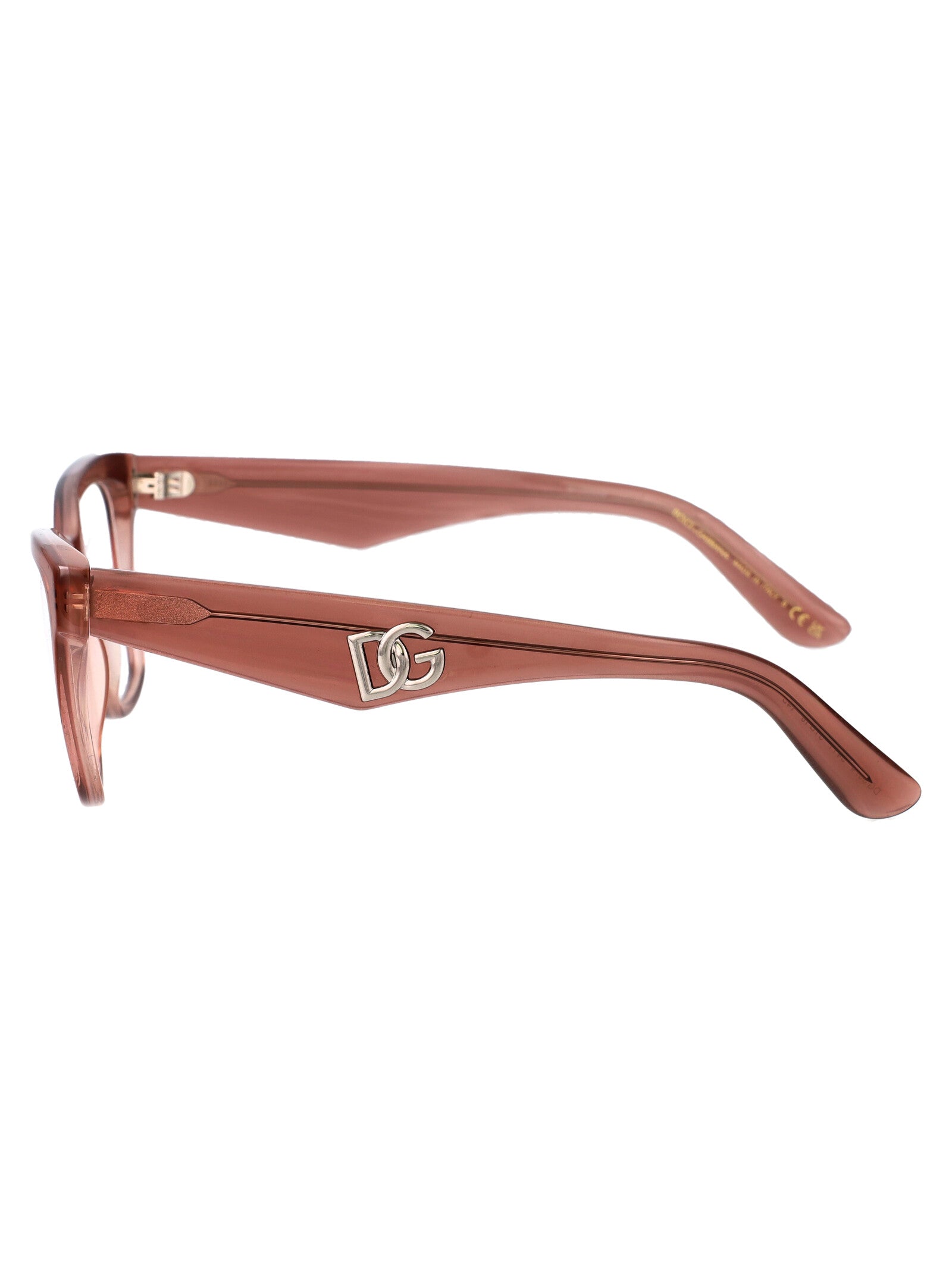 DOLCE & GABBANA Fleur Caramel Acetate Optical Glasses for Women