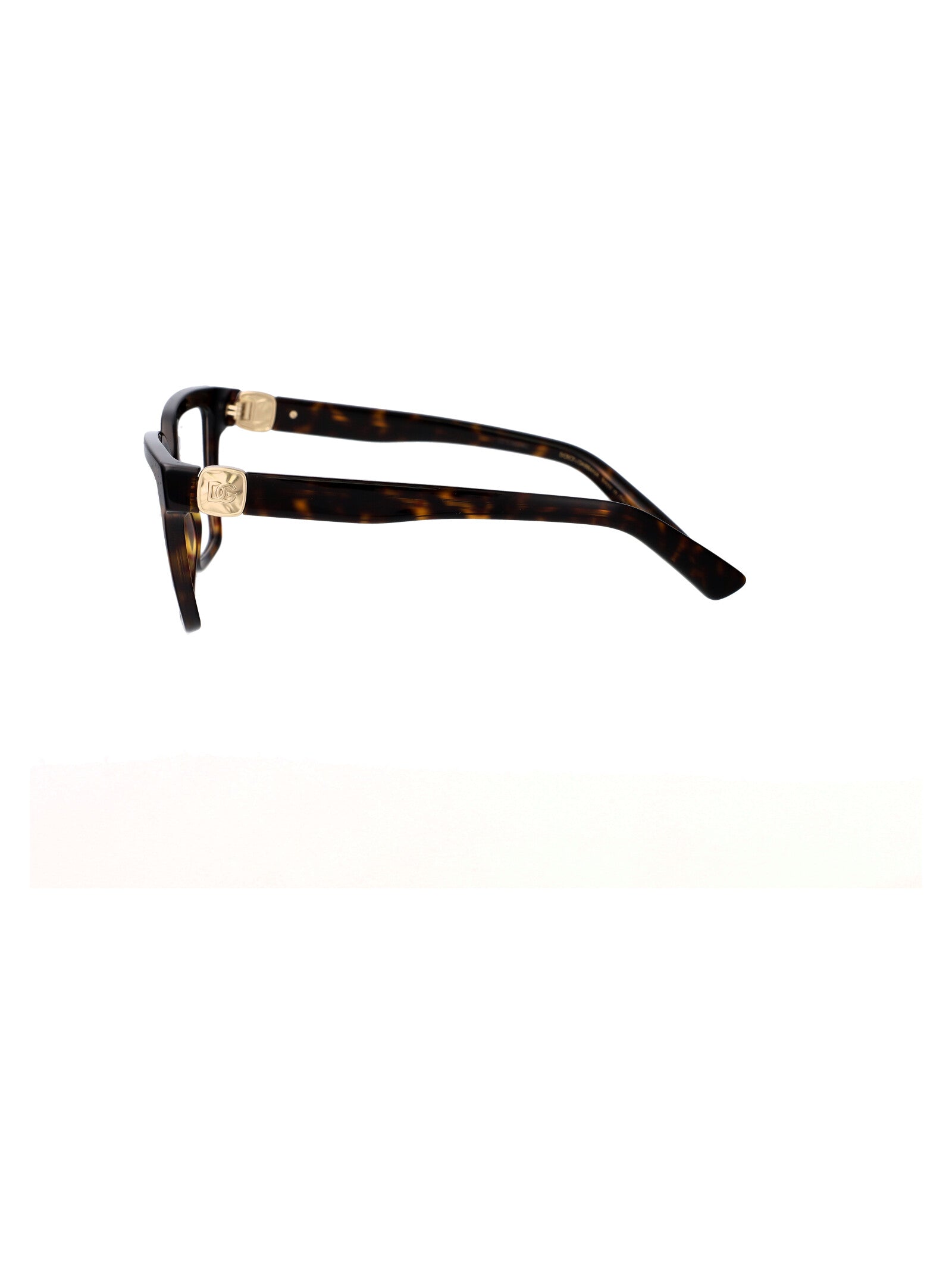 DOLCE & GABBANA Chic Havana Acetate Optical Glasses for Women