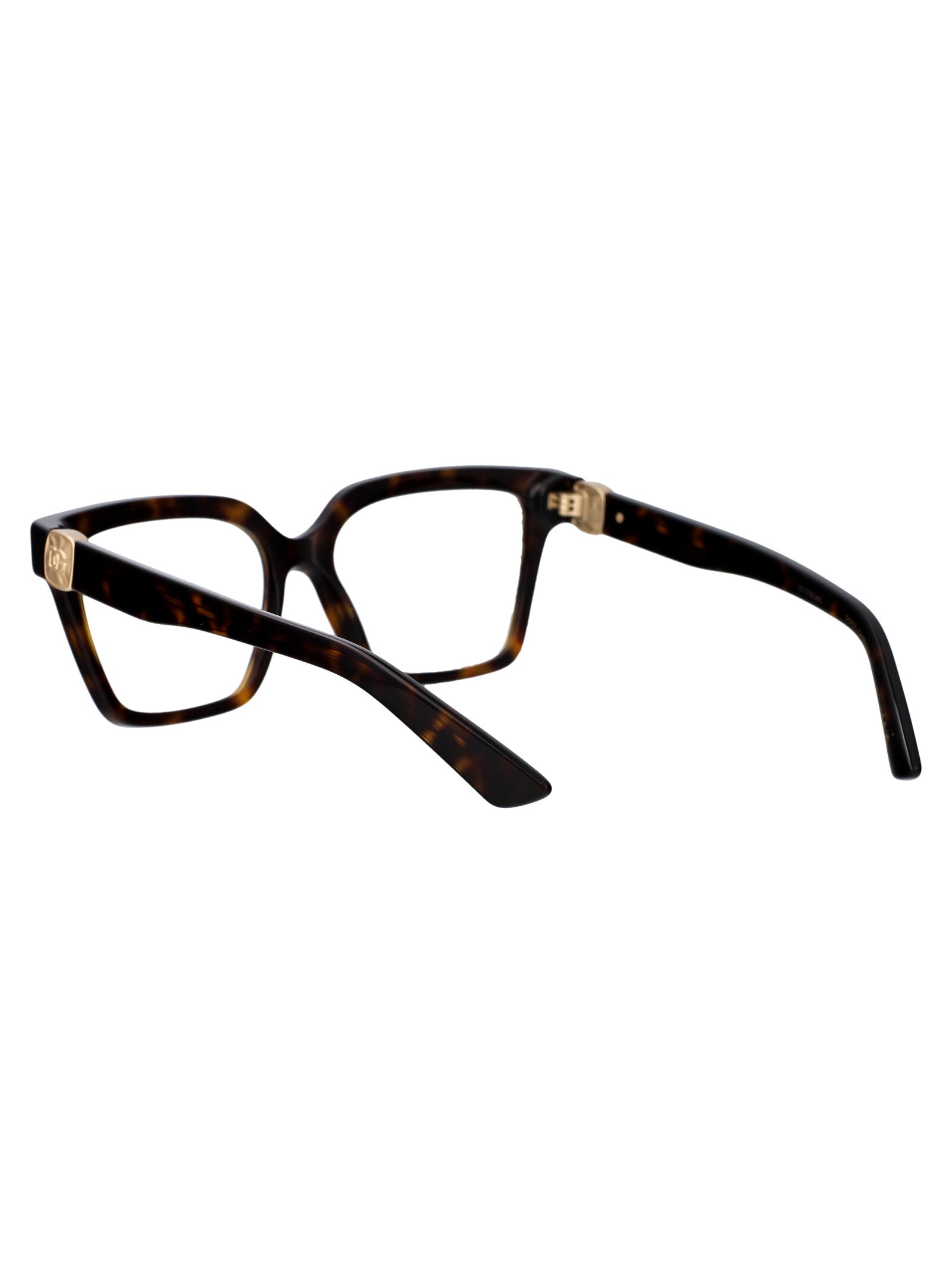DOLCE & GABBANA Chic Havana Acetate Optical Glasses for Women