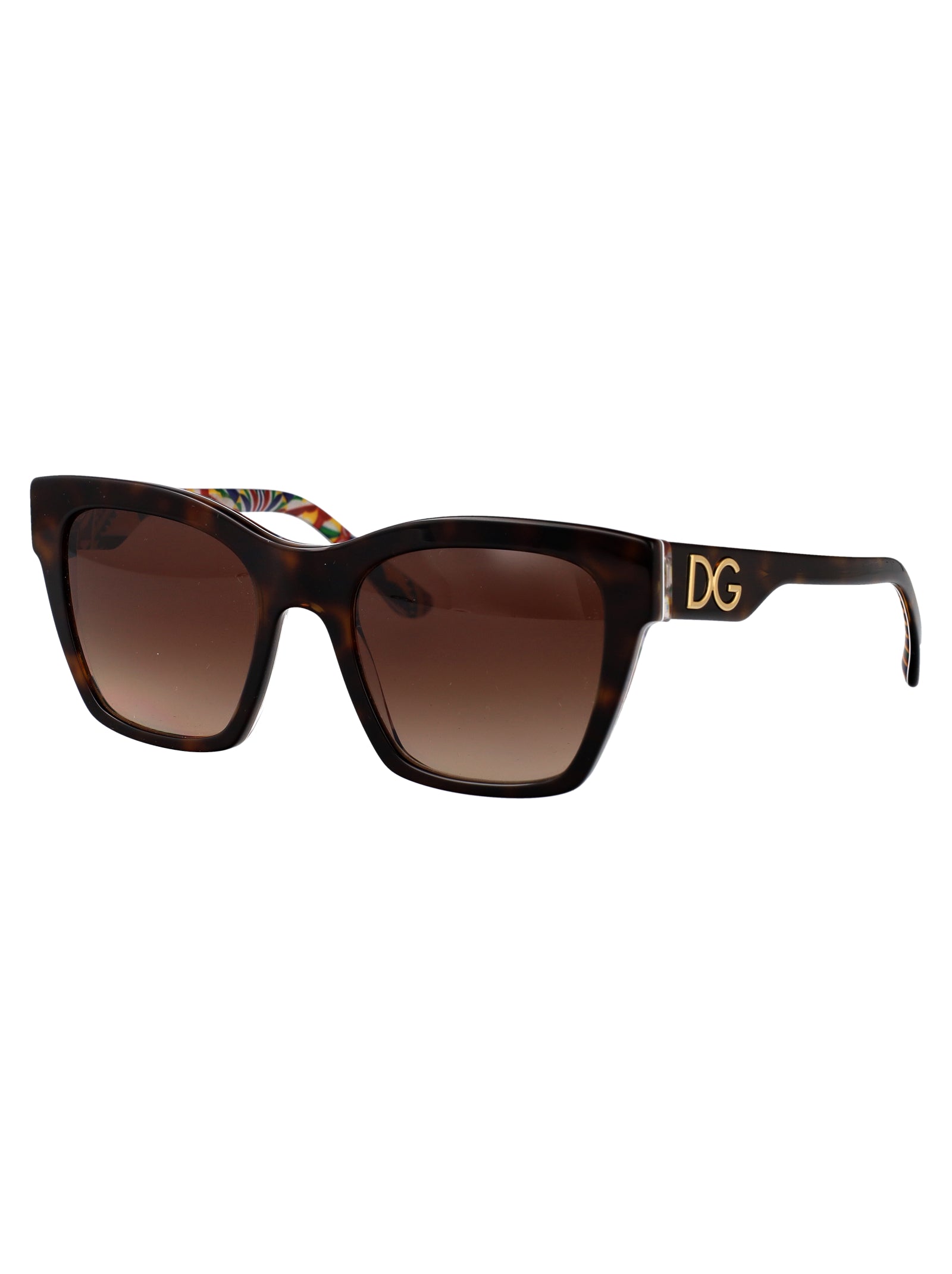 DOLCE & GABBANA Barrow Acetate Sunglasses for Women - SS25