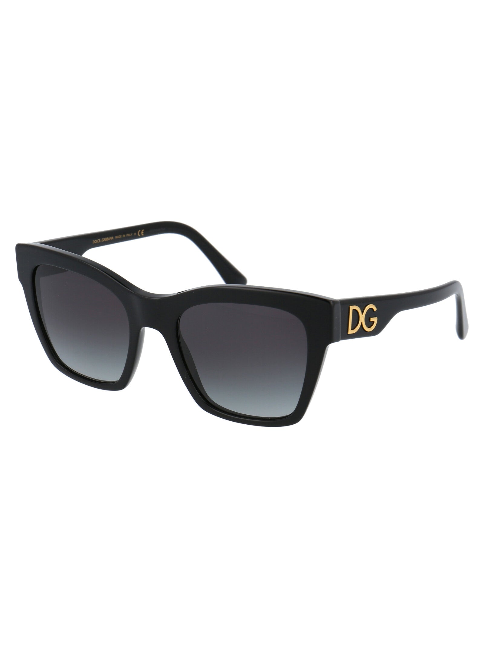 DOLCE & GABBANA Stylish Oversized Acetate Sunglasses for Women