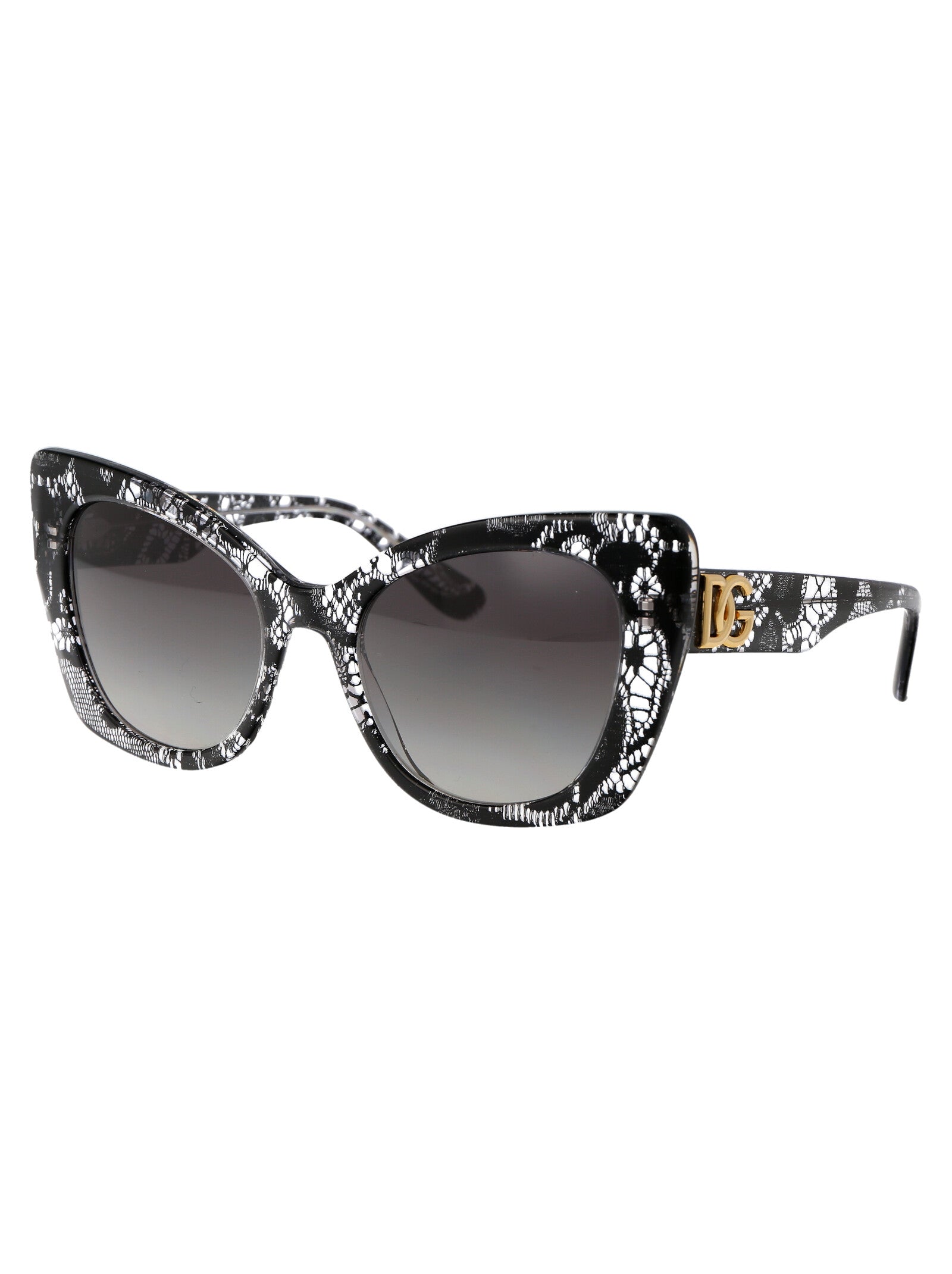 DOLCE & GABBANA Lace Acetate Sunglasses for Women - 0DG4405