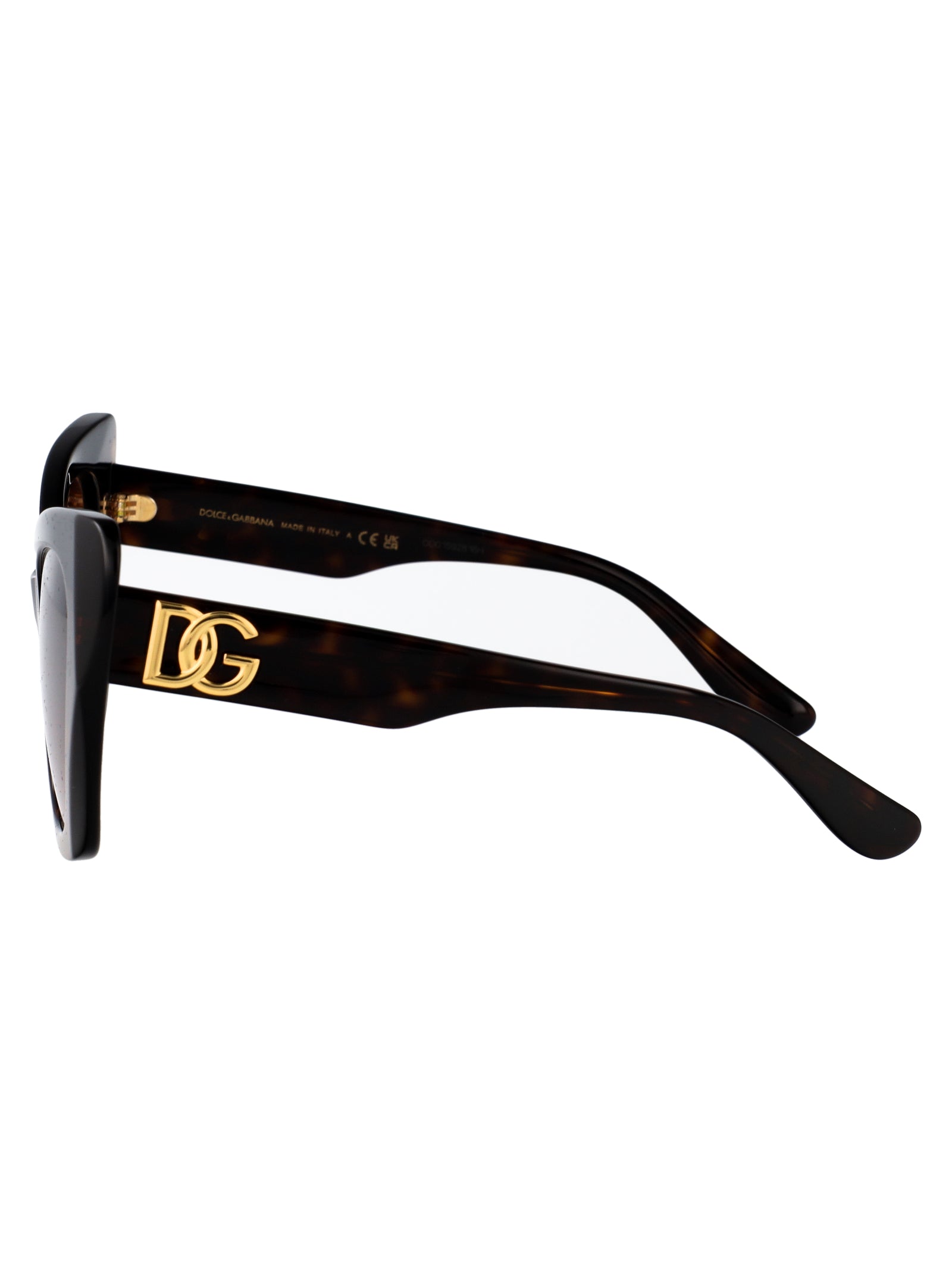 DOLCE & GABBANA Havana Acetate Sunglasses
