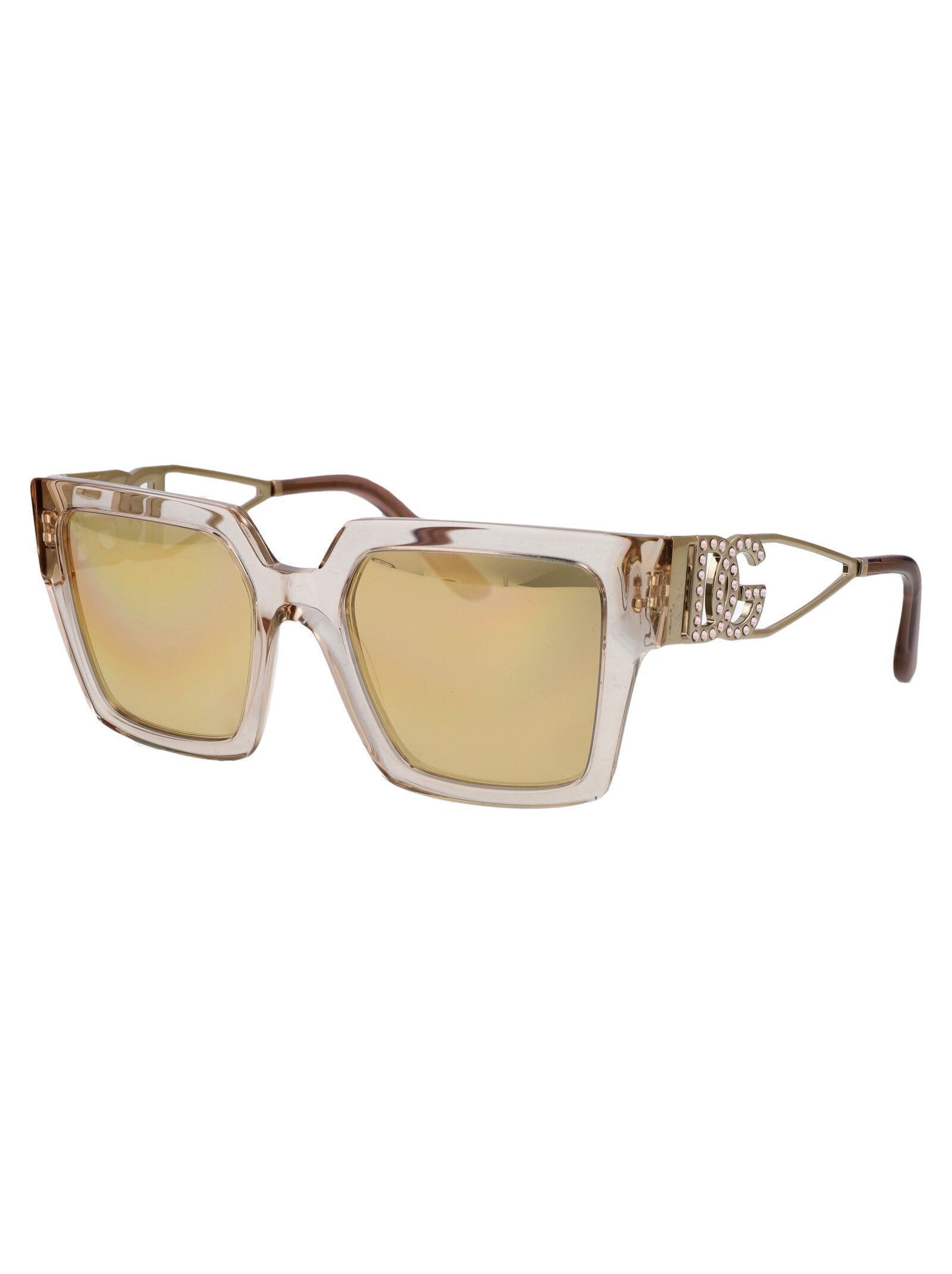 DOLCE & GABBANA Chic Acetate Sunglasses for Women
