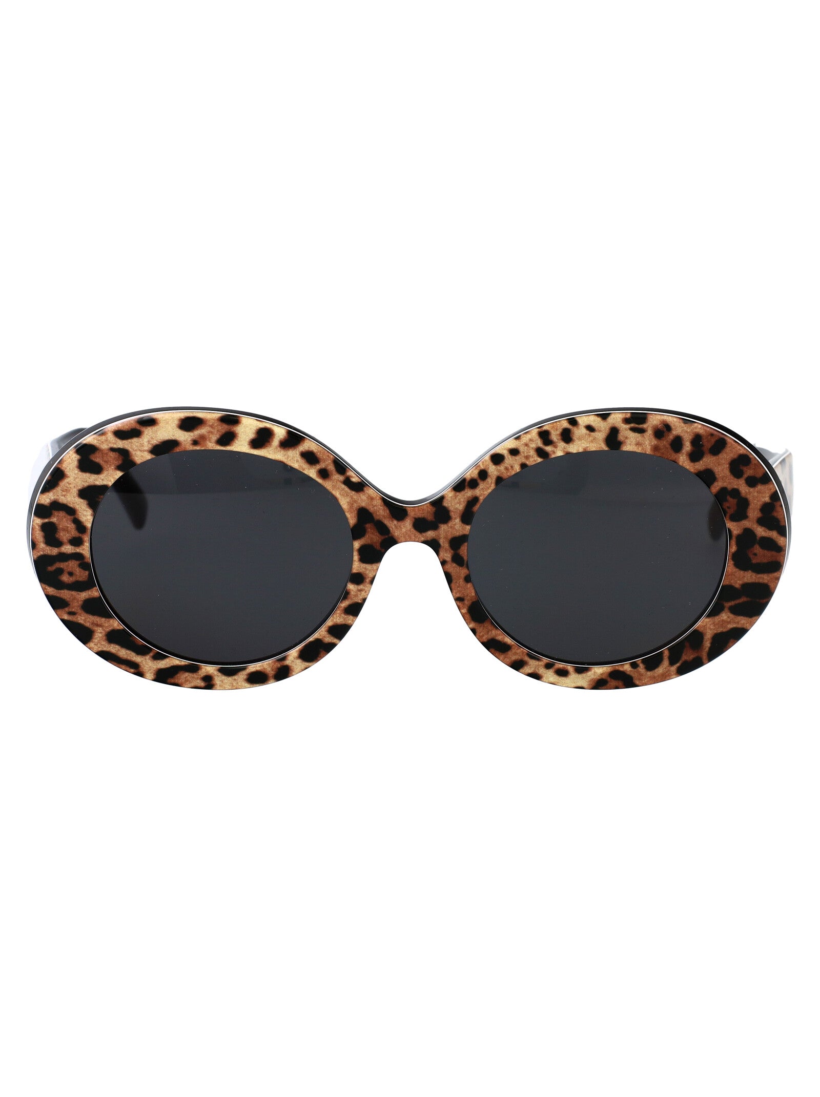 DOLCE & GABBANA Leopard Print Acetate Sunglasses