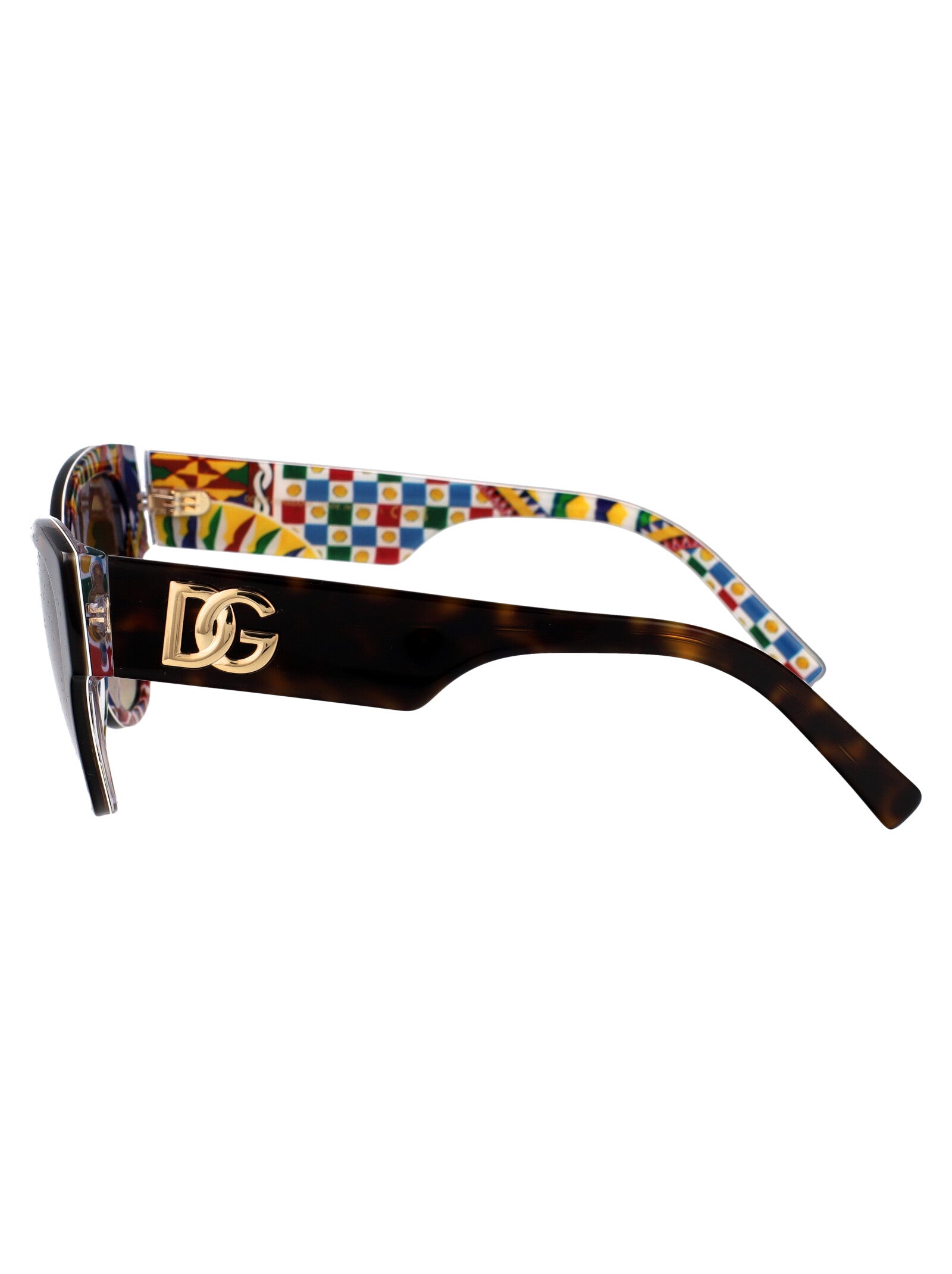 DOLCE & GABBANA Havana Acetate Sunglasses for Women