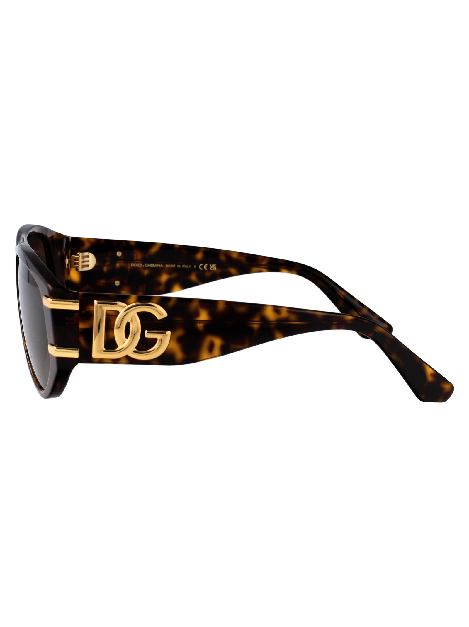 DOLCE & GABBANA Chic Tortoise Acetate Sunglasses for Summer SS25