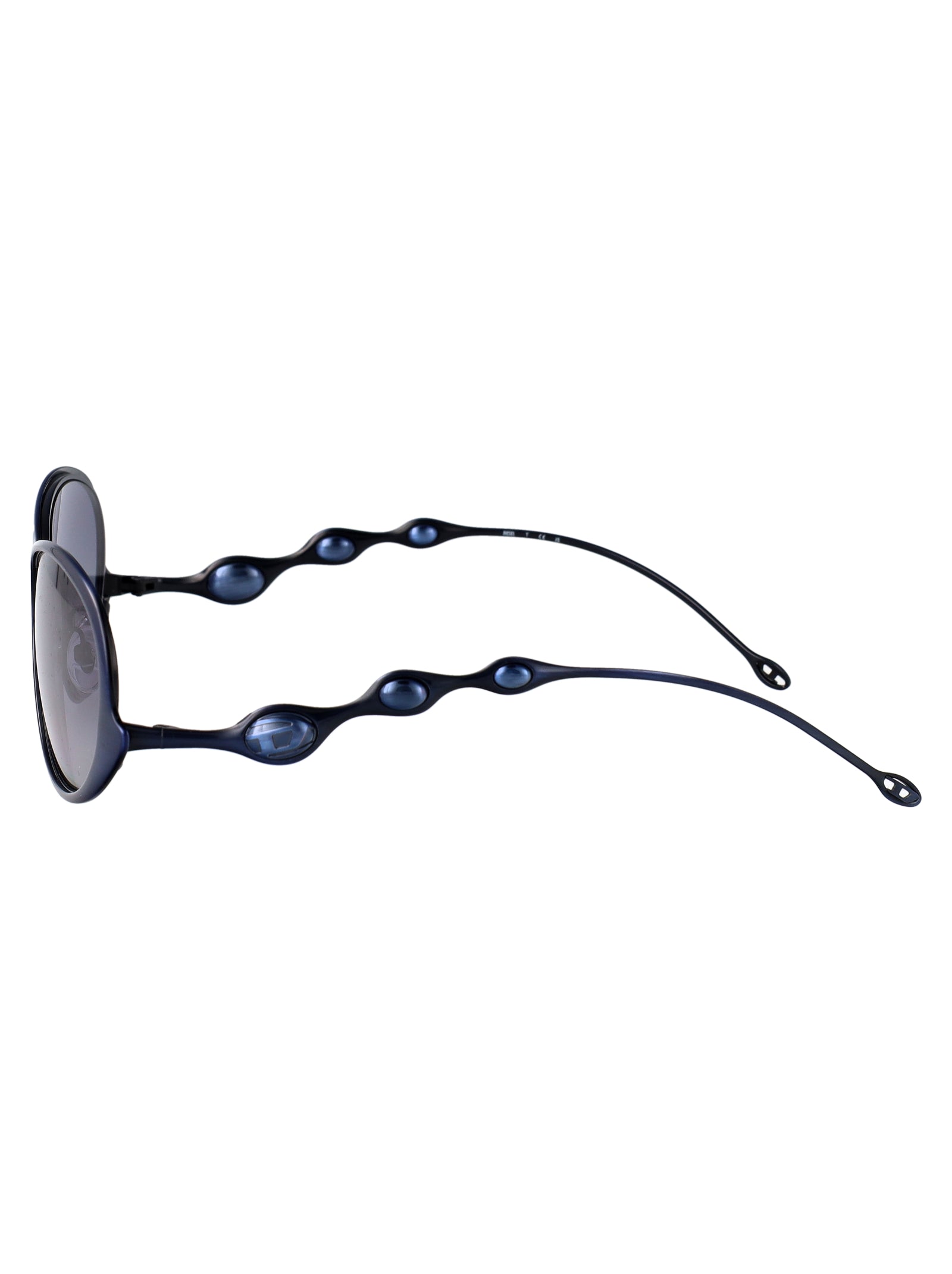 DIESEL Brushed Antique Metal Sunglasses - Unisex