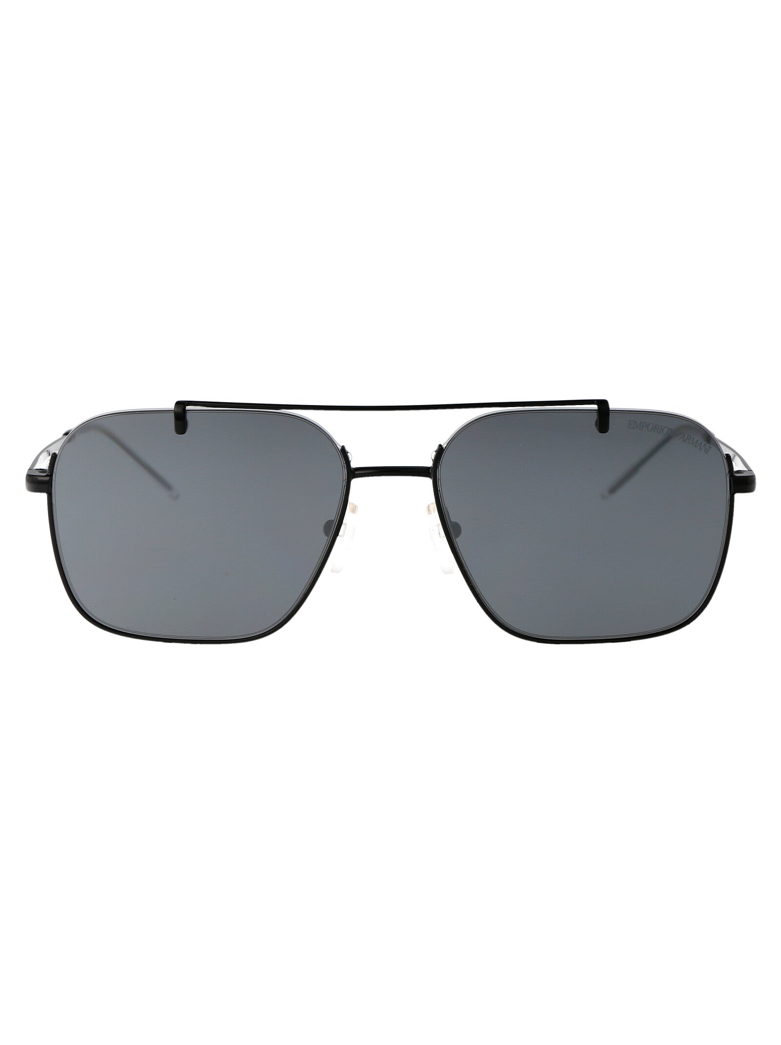 EMPORIO ARMANI Shiny Metal Sunglasses for Men - SS25 Collection