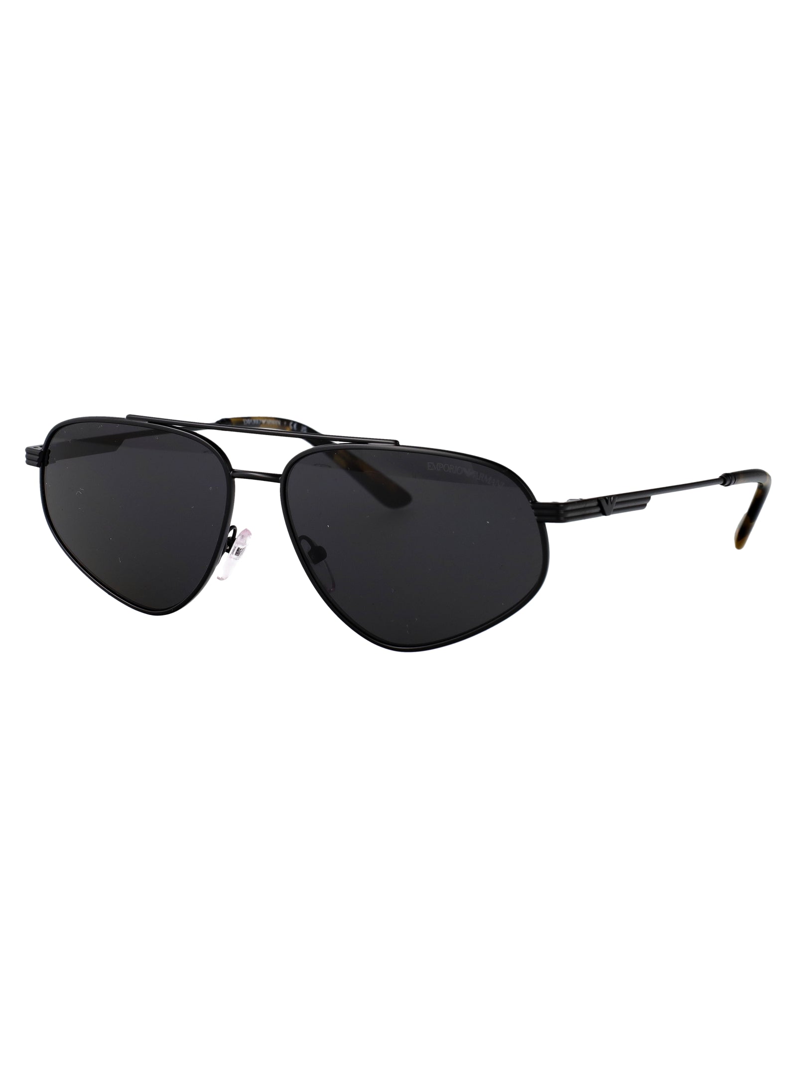 EMPORIO ARMANI Sleek Metal Sunglasses