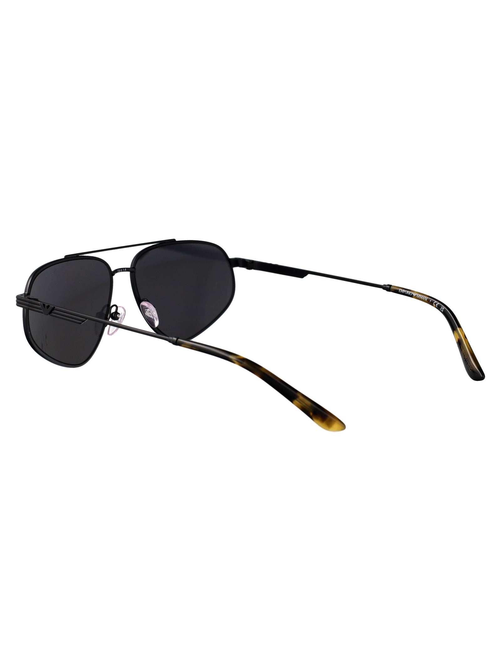 EMPORIO ARMANI Sleek Metal Sunglasses