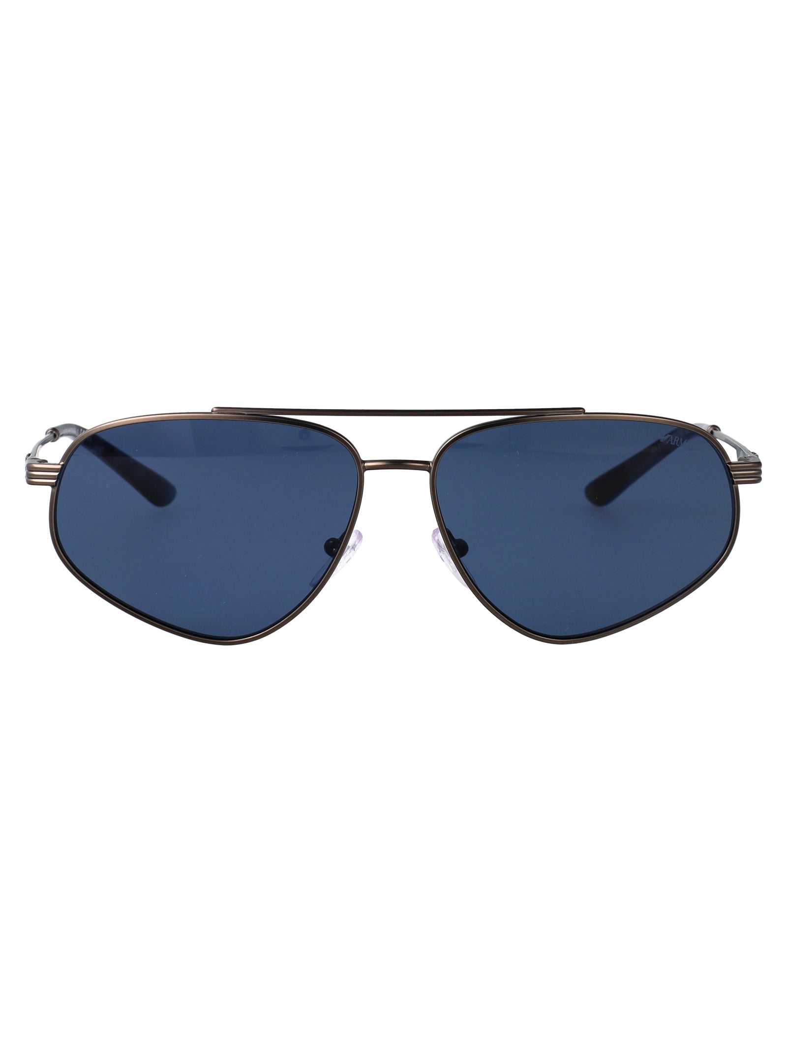 EMPORIO ARMANI Stylish Metal Sunglasses for Men - SS25 Collection