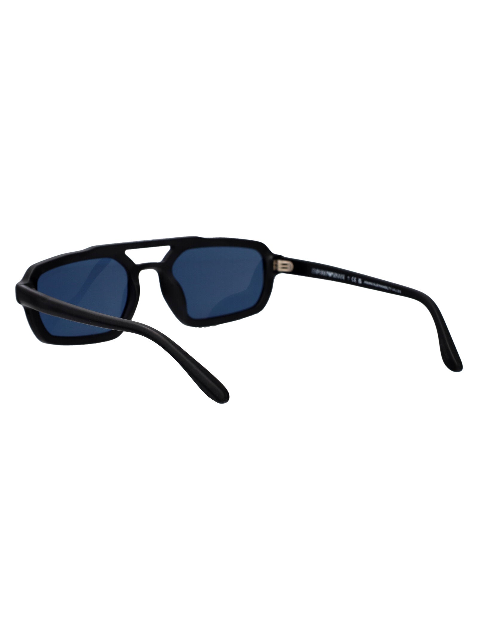 EMPORIO ARMANI Matte Acetate Men's Sunglasses
