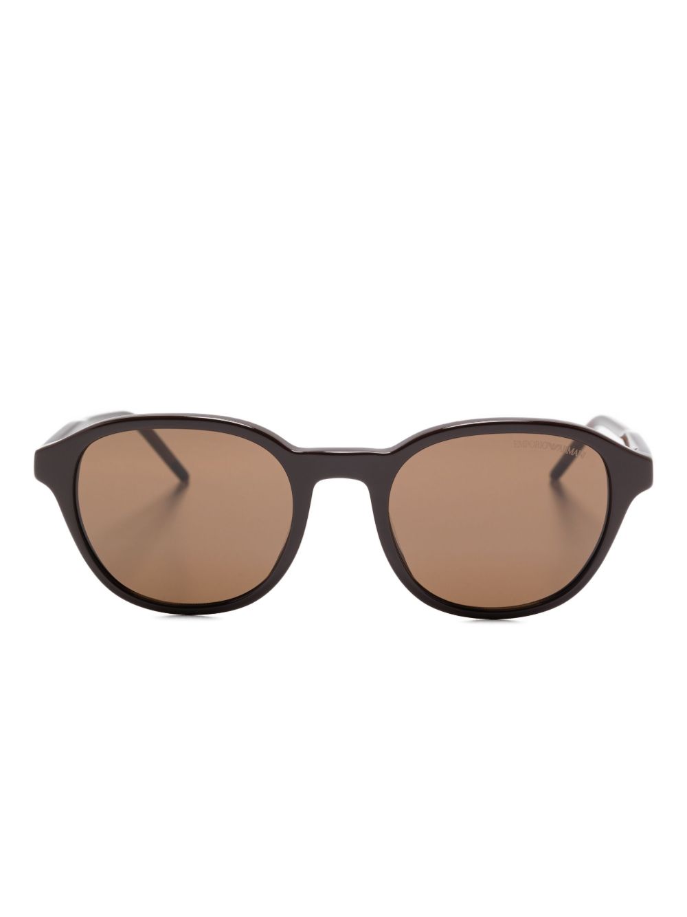 EMPORIO ARMANI Stylish Tinted Sunglasses with Logo Detail for Men