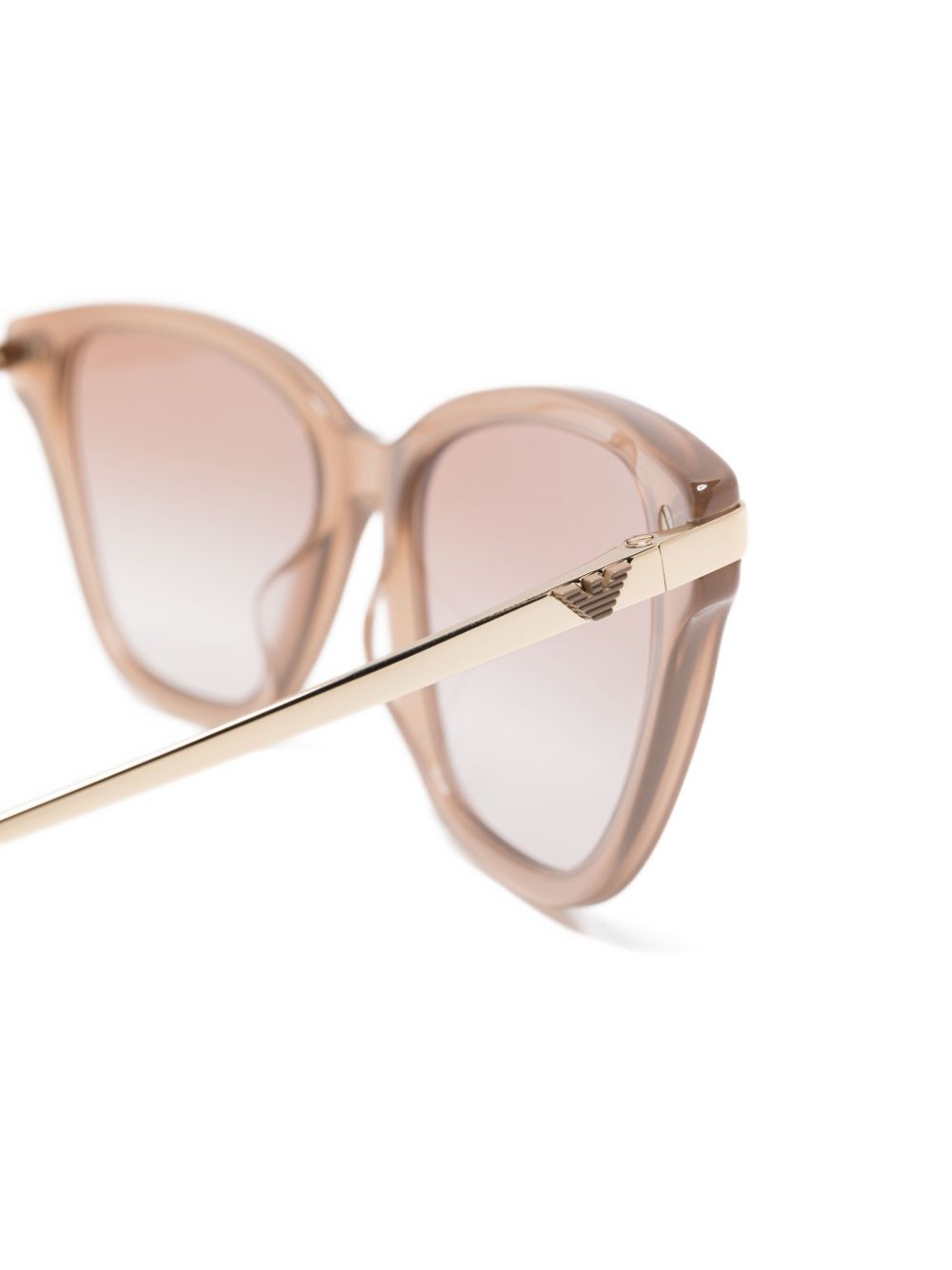 EMPORIO ARMANI Cat-Eye Sunglasses with Gradient Lenses