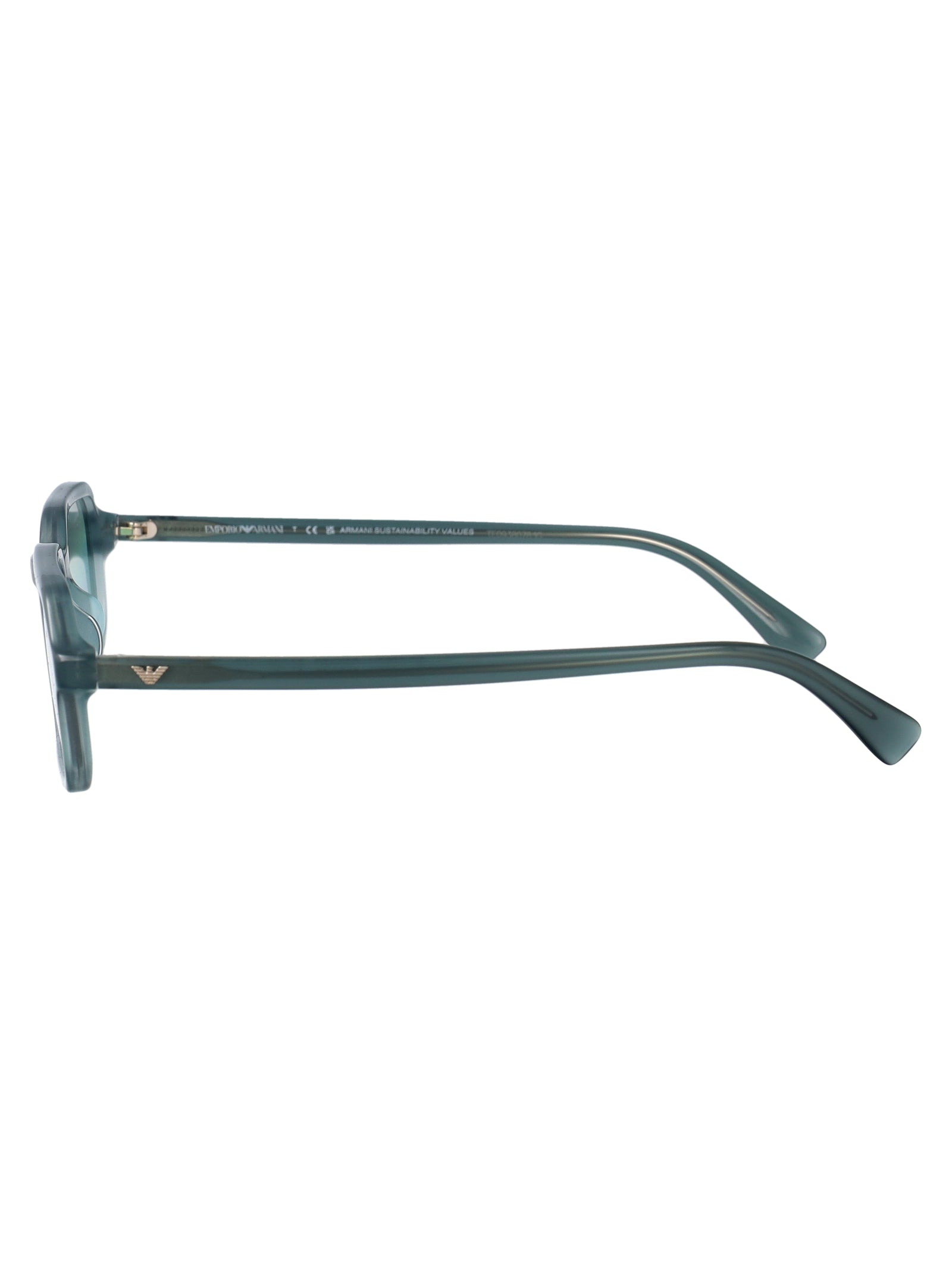 EMPORIO ARMANI Sleek Opal Sunglasses for Men