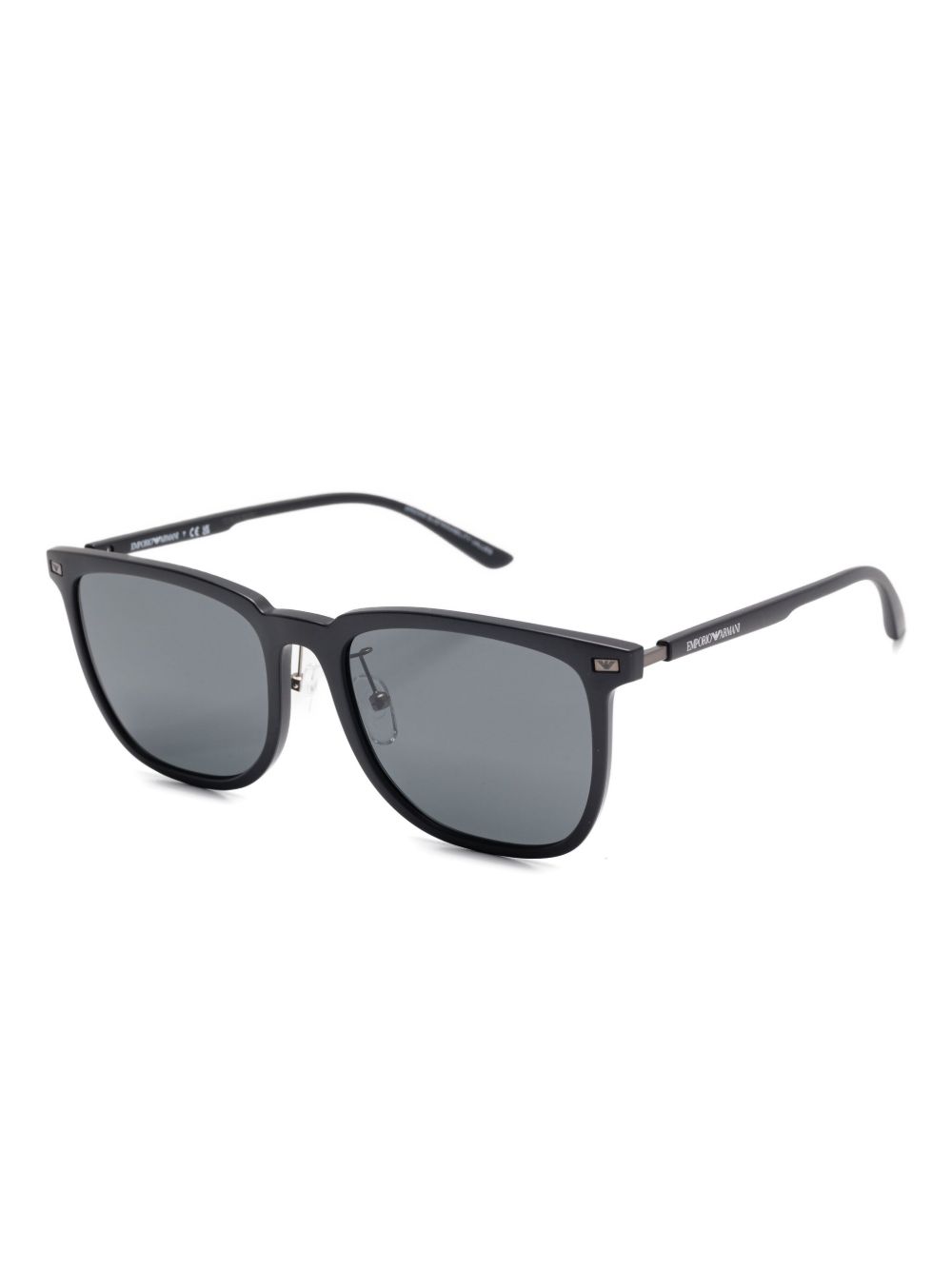EMPORIO ARMANI Square Frame Sunglasses for Men - FW25 Collection
