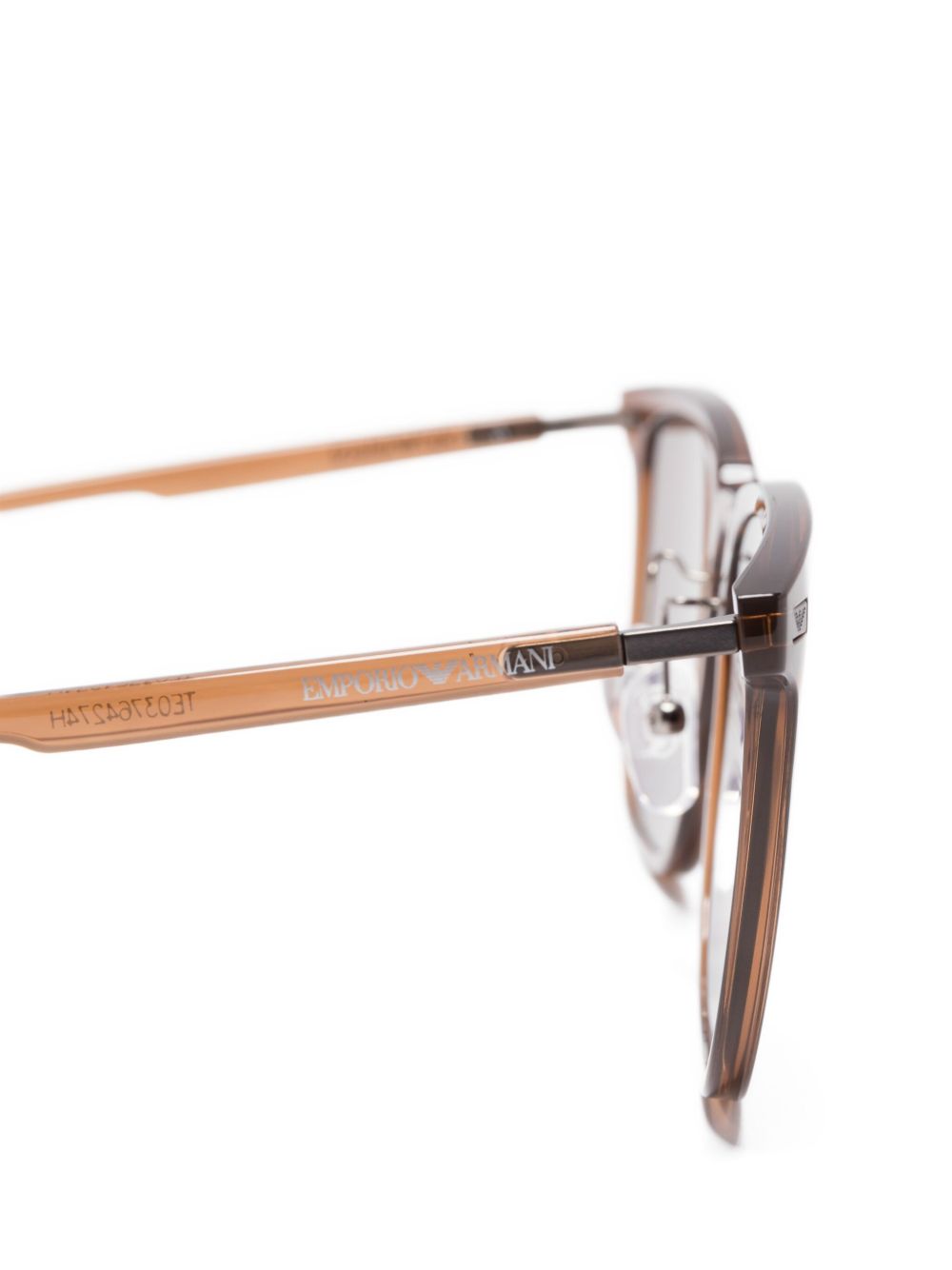 EMPORIO ARMANI Stylish Square Frame Tinted Sunglasses for Men