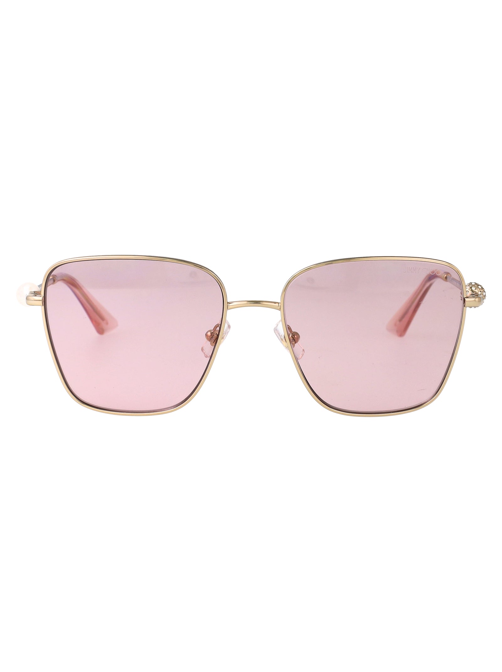 JIMMY CHOO Metal Sunglasses for Women - SS25 Collection