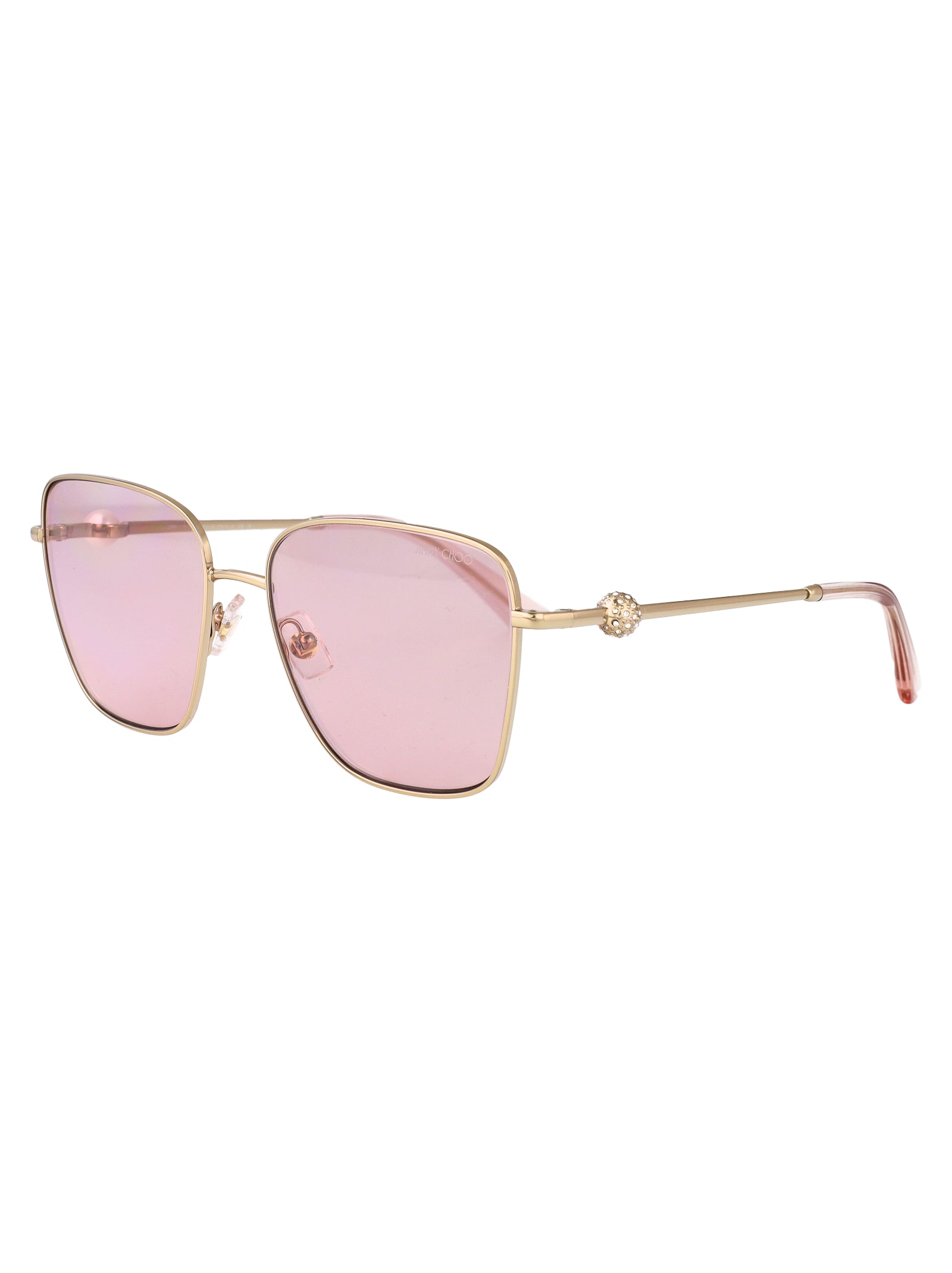 JIMMY CHOO Metal Sunglasses for Women - SS25 Collection
