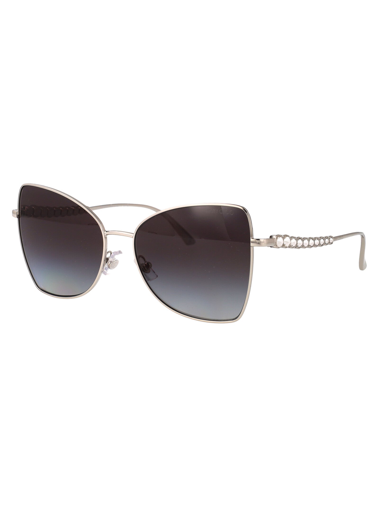 JIMMY CHOO Stylish Steel Sunglasses for Women - Perfect for SS25