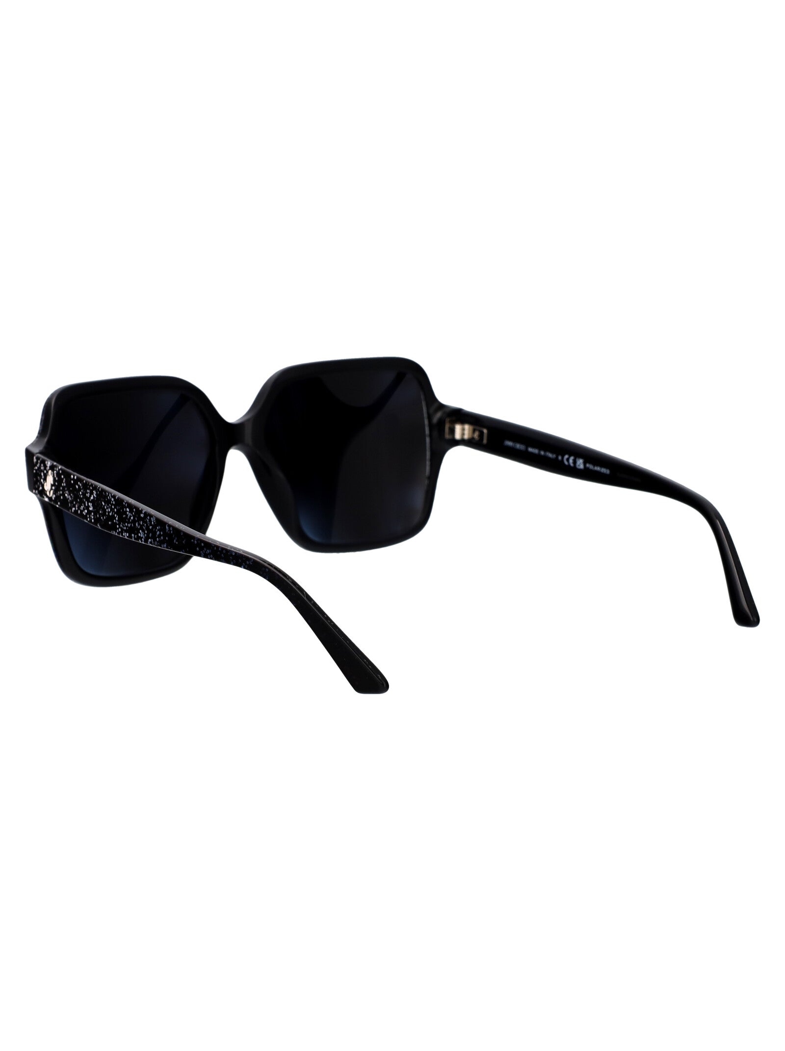 JIMMY CHOO Gradient Glitter Acetate Sunglasses for Women