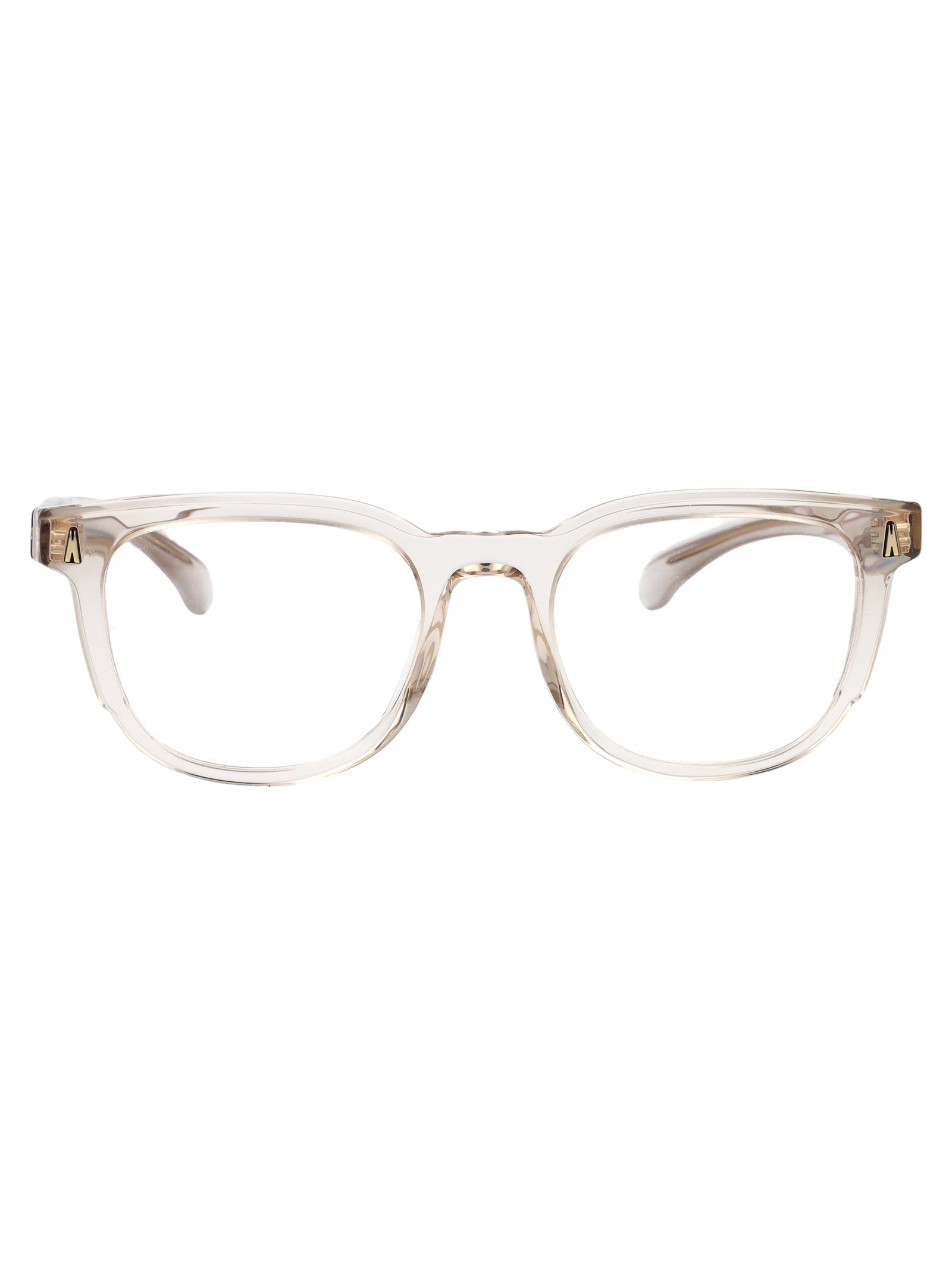 MONCLER Transparent Butter Acetate Optical Glasses for All