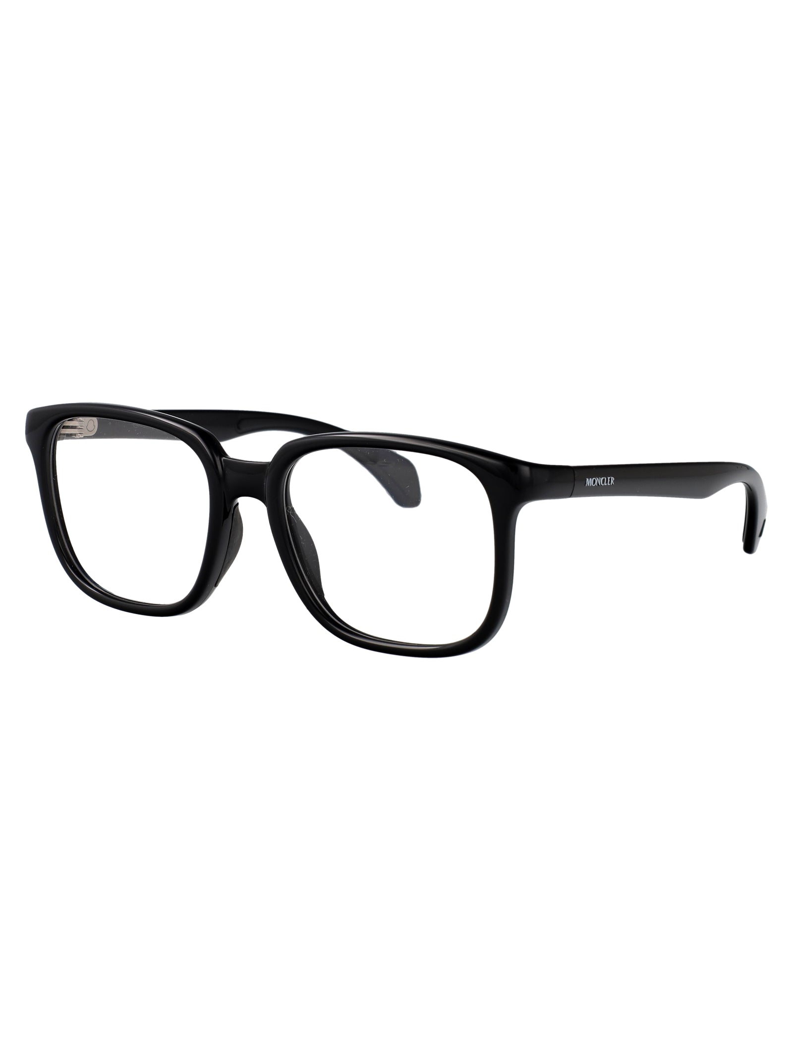MONCLER Unisex Shiny Acetate Optical Glasses