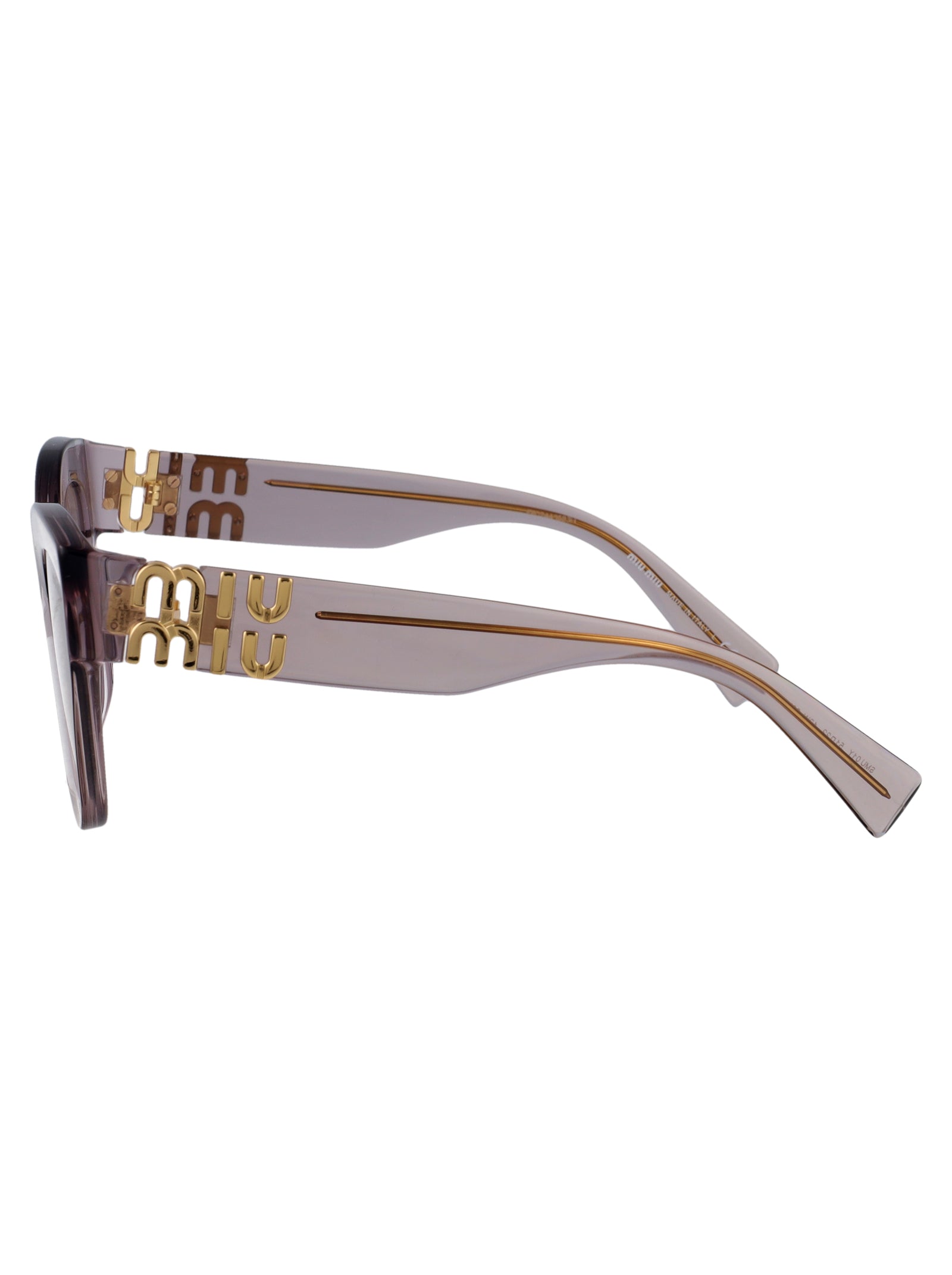 MIU MIU Translucent Acetate Sunglasses for Women