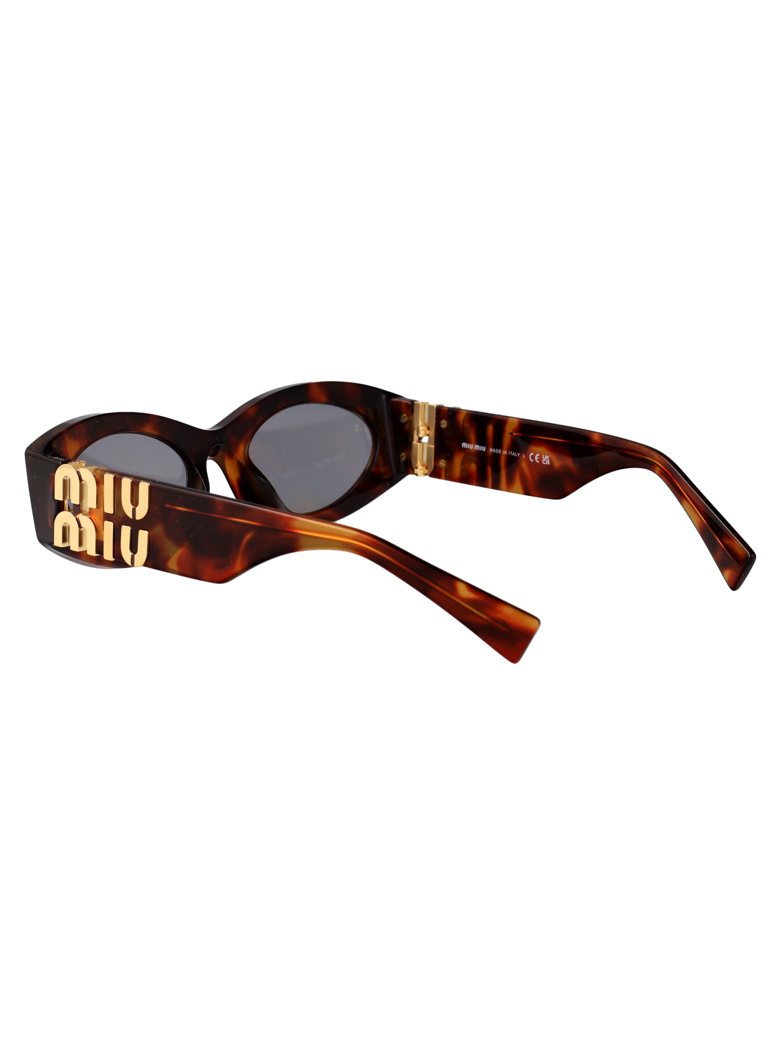 MIU MIU Elegant Havana Acetate Sunglasses