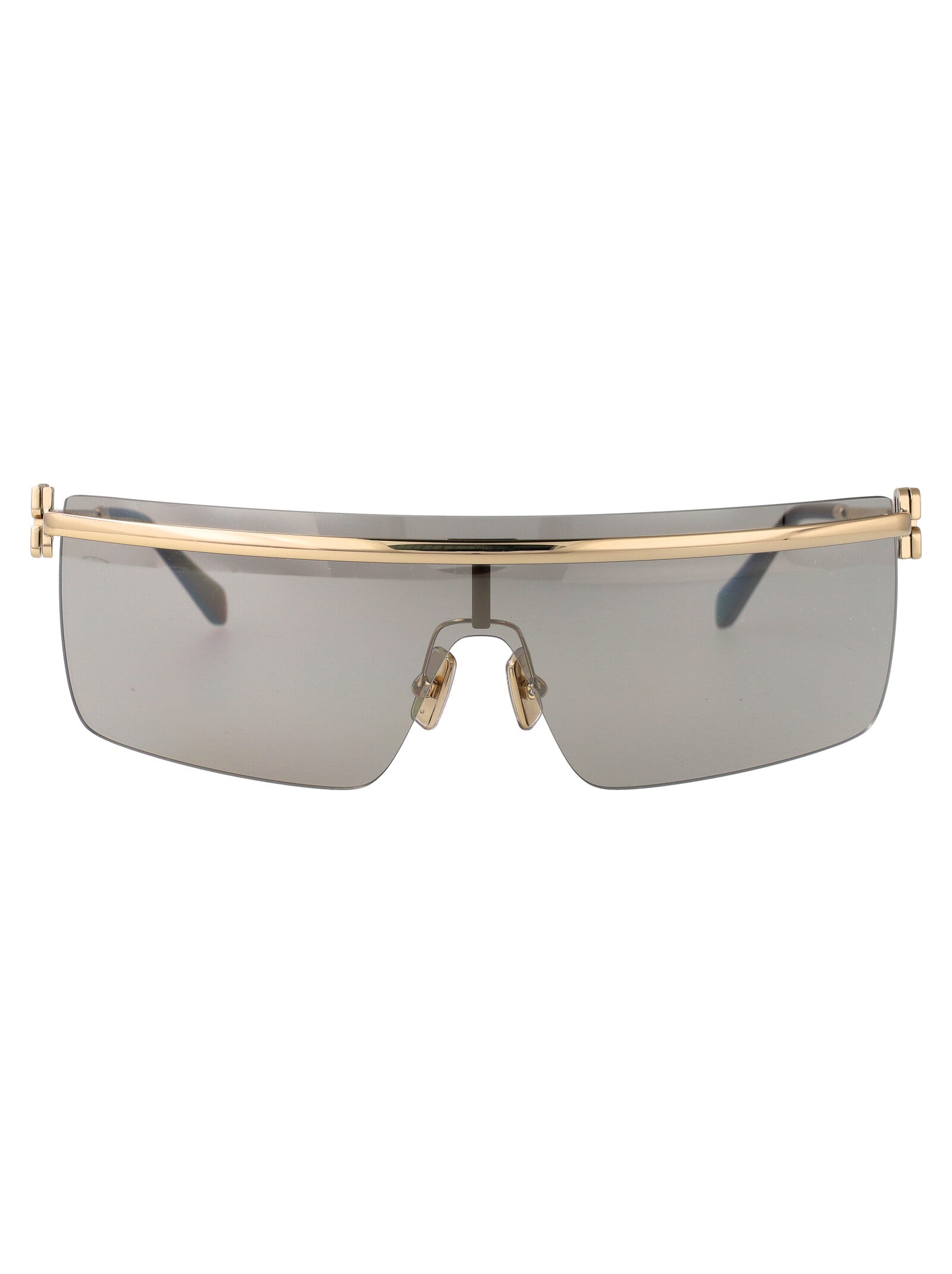MIU MIU Metallic Sunglasses for Women - SS25 Collection