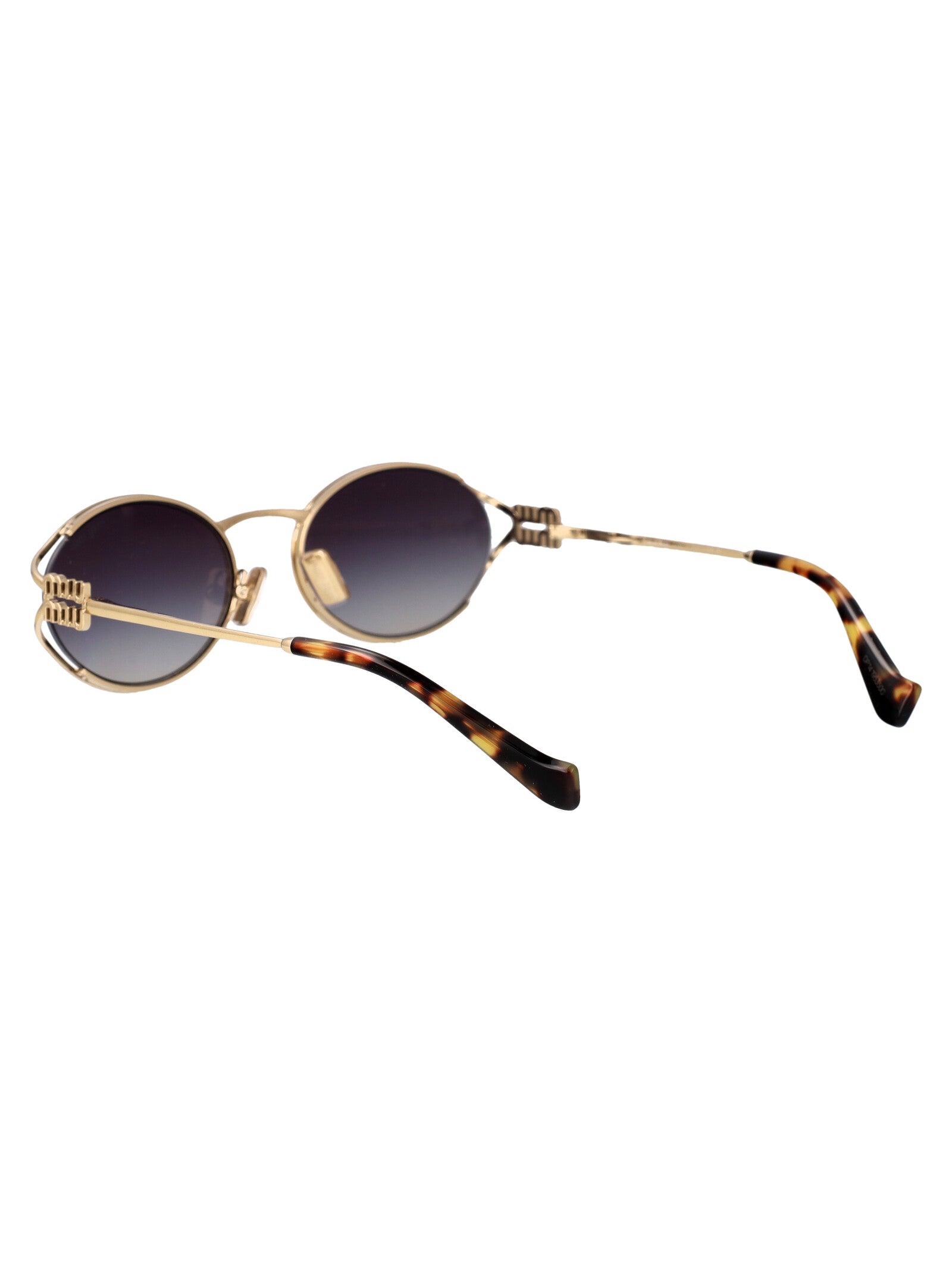 MIU MIU Sleek Metal Sunglasses for Women