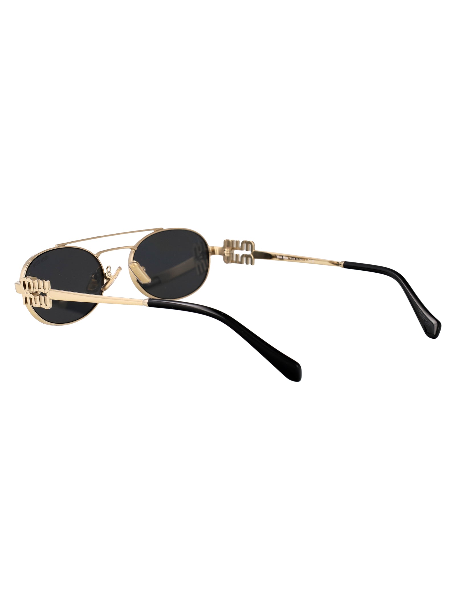 MIU MIU Metallic Sunglasses for Women - Retro Chic Style