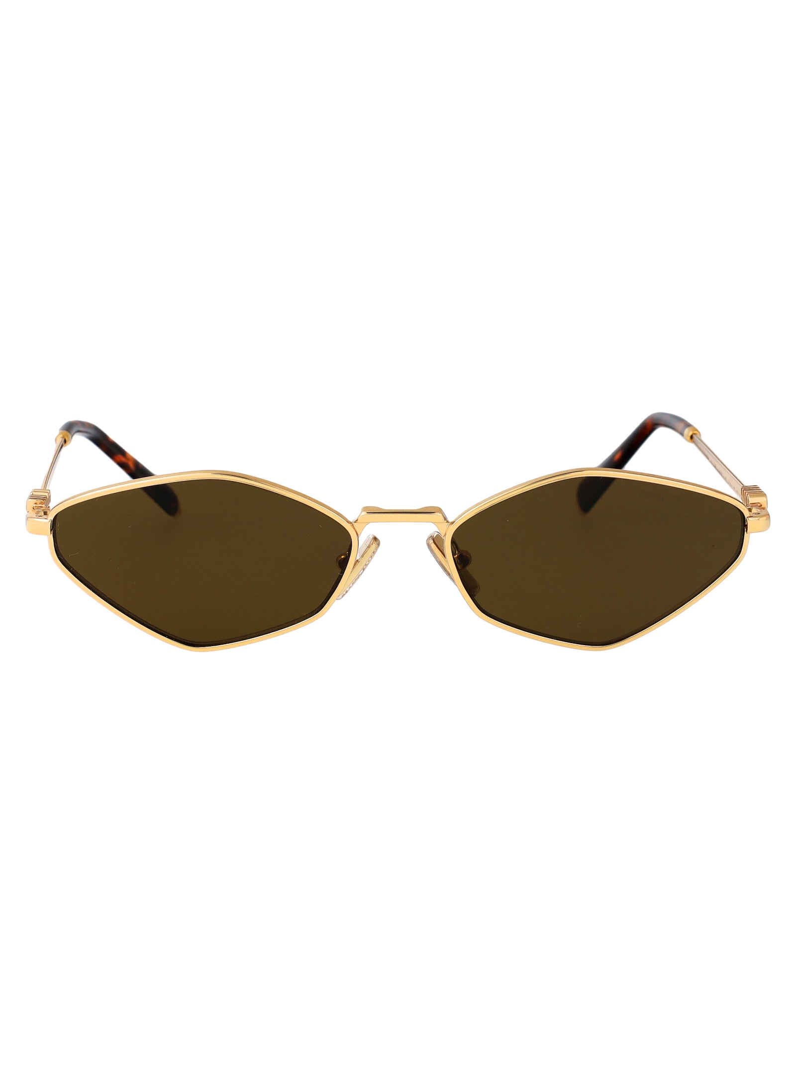 MIU MIU Metallic Sunglasses for Women