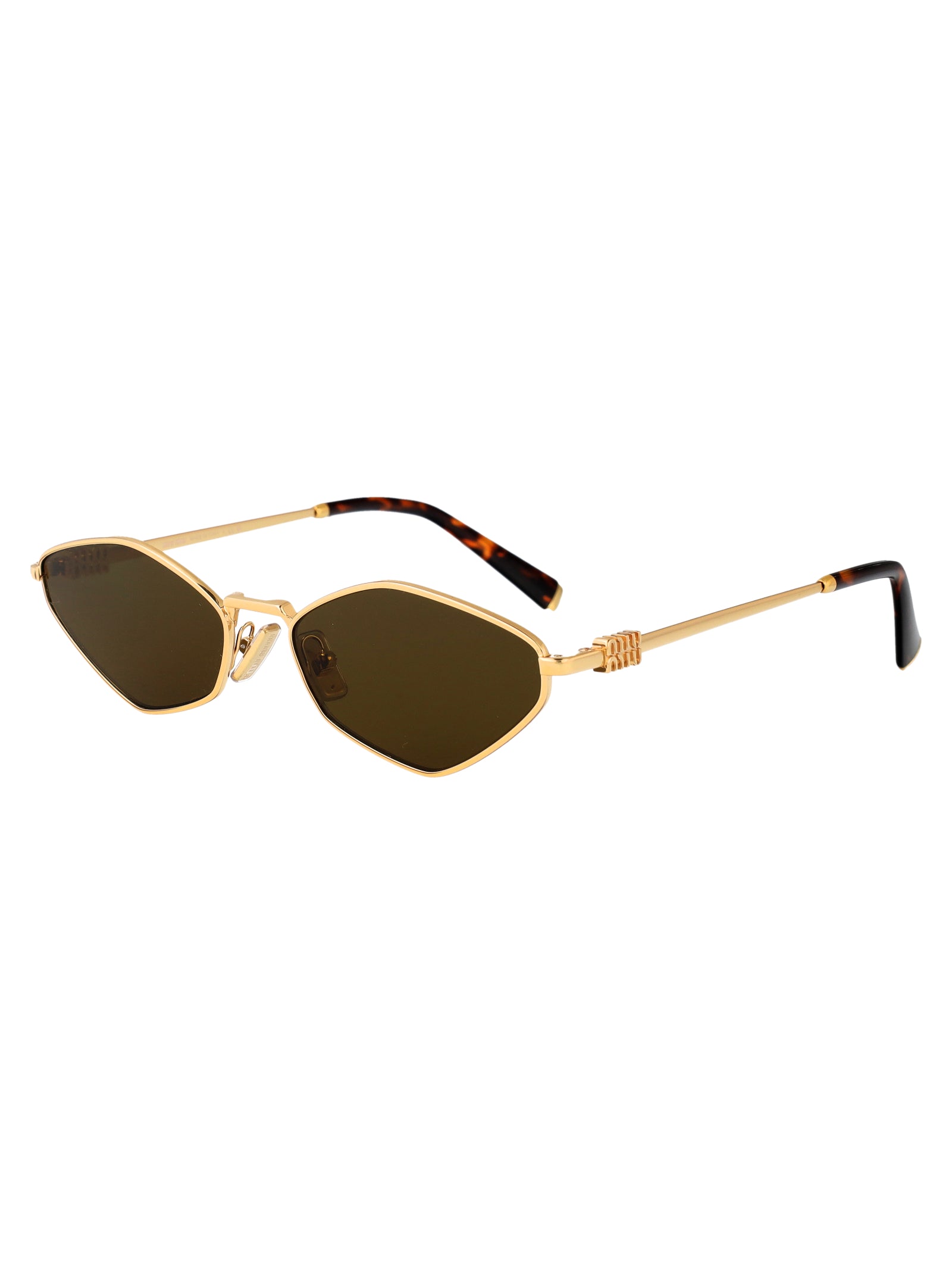 MIU MIU Metallic Sunglasses for Women