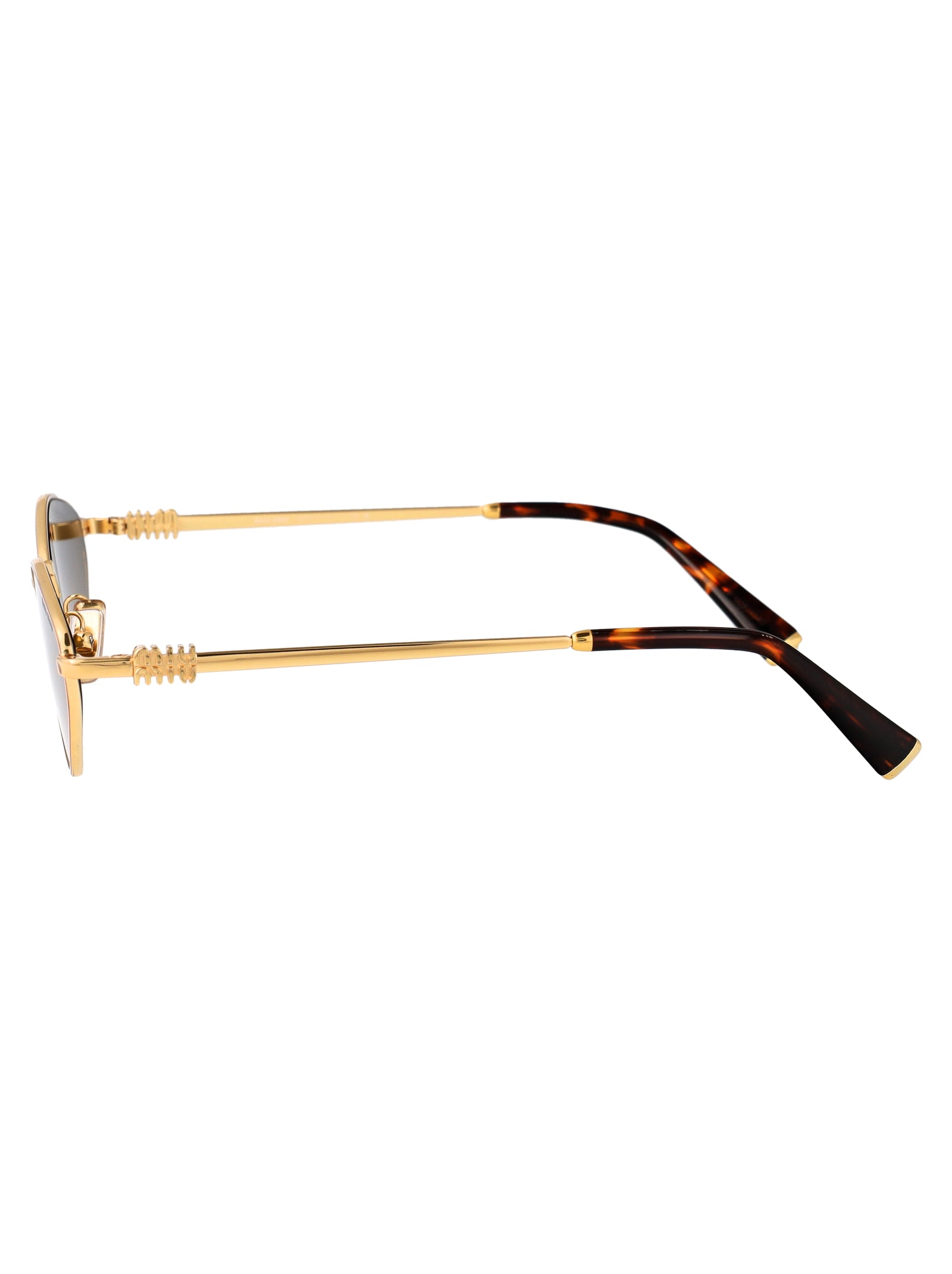 MIU MIU Metallic Sunglasses for Women