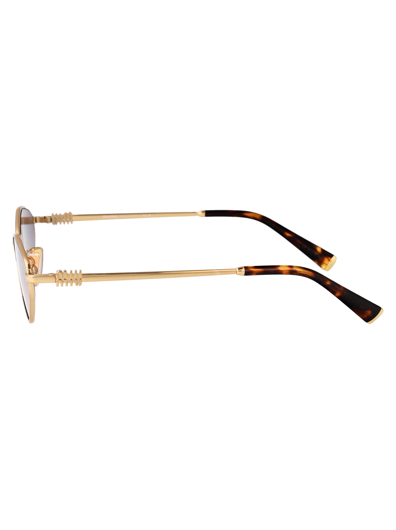 MIU MIU Metallic Mini Sunglasses for Women
