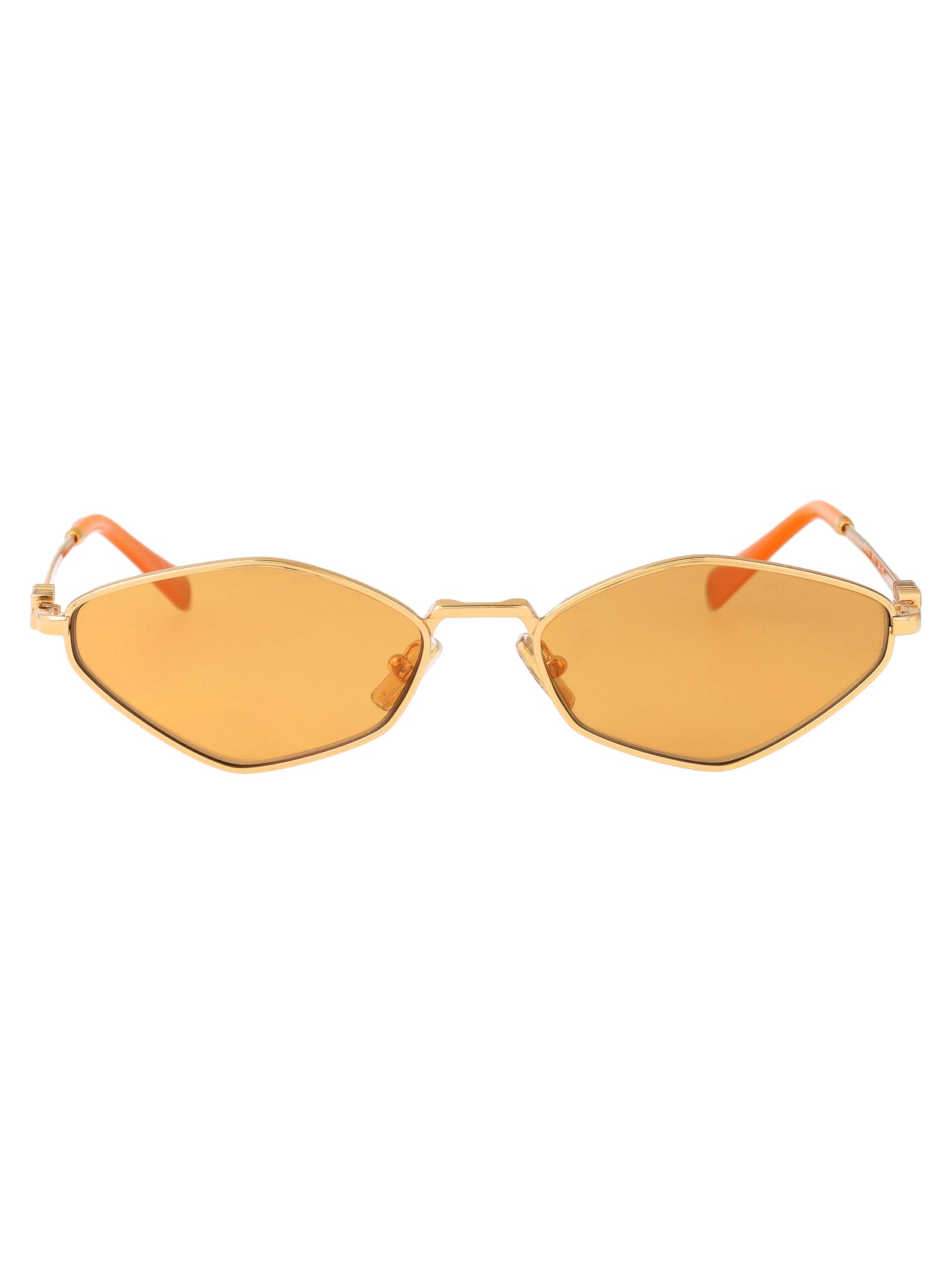 MIU MIU Stylish Metallic Sunglasses for Women - SS25 Collection