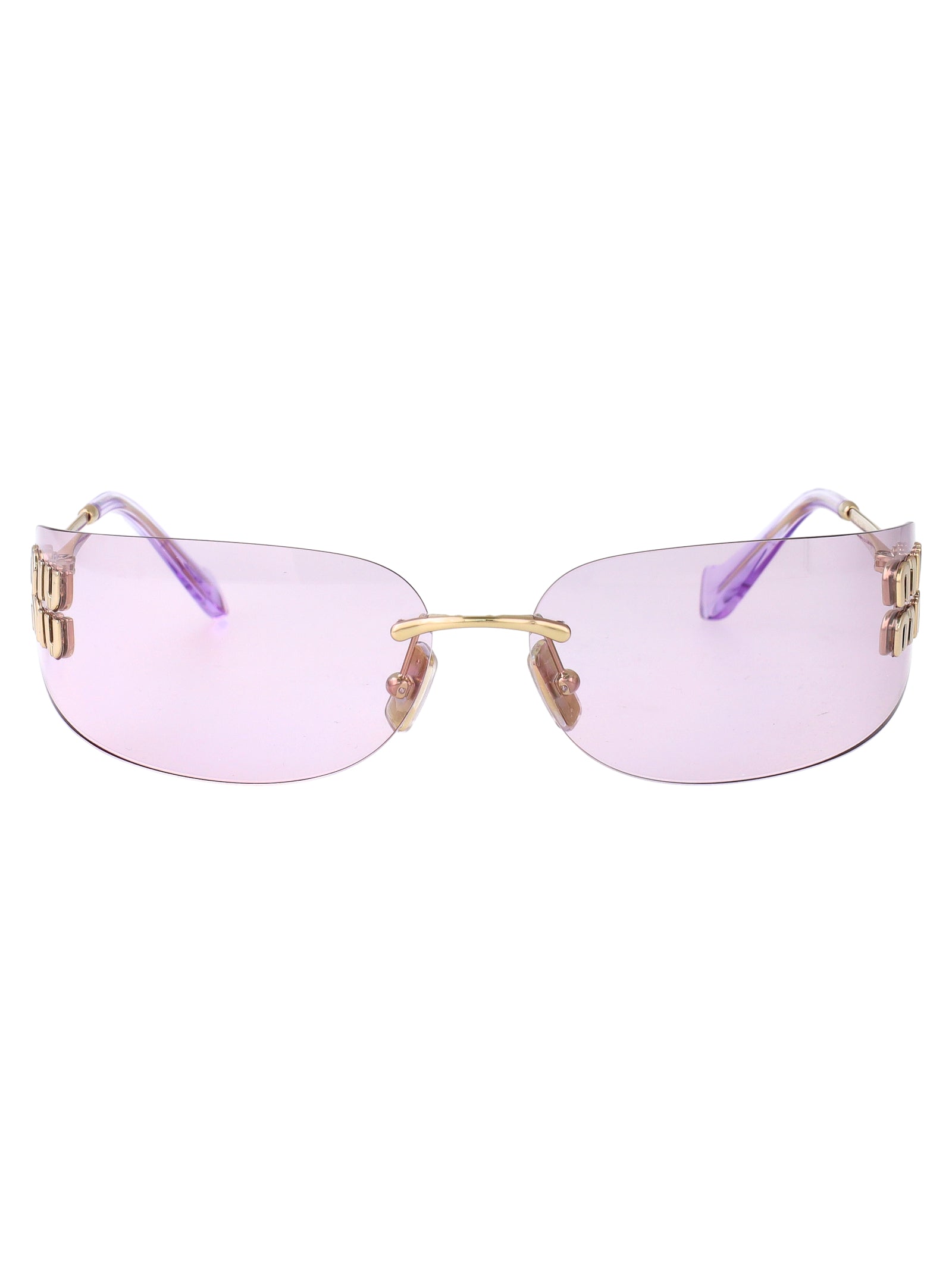 MIU MIU Metal Sunglasses for Women - SS25 Collection