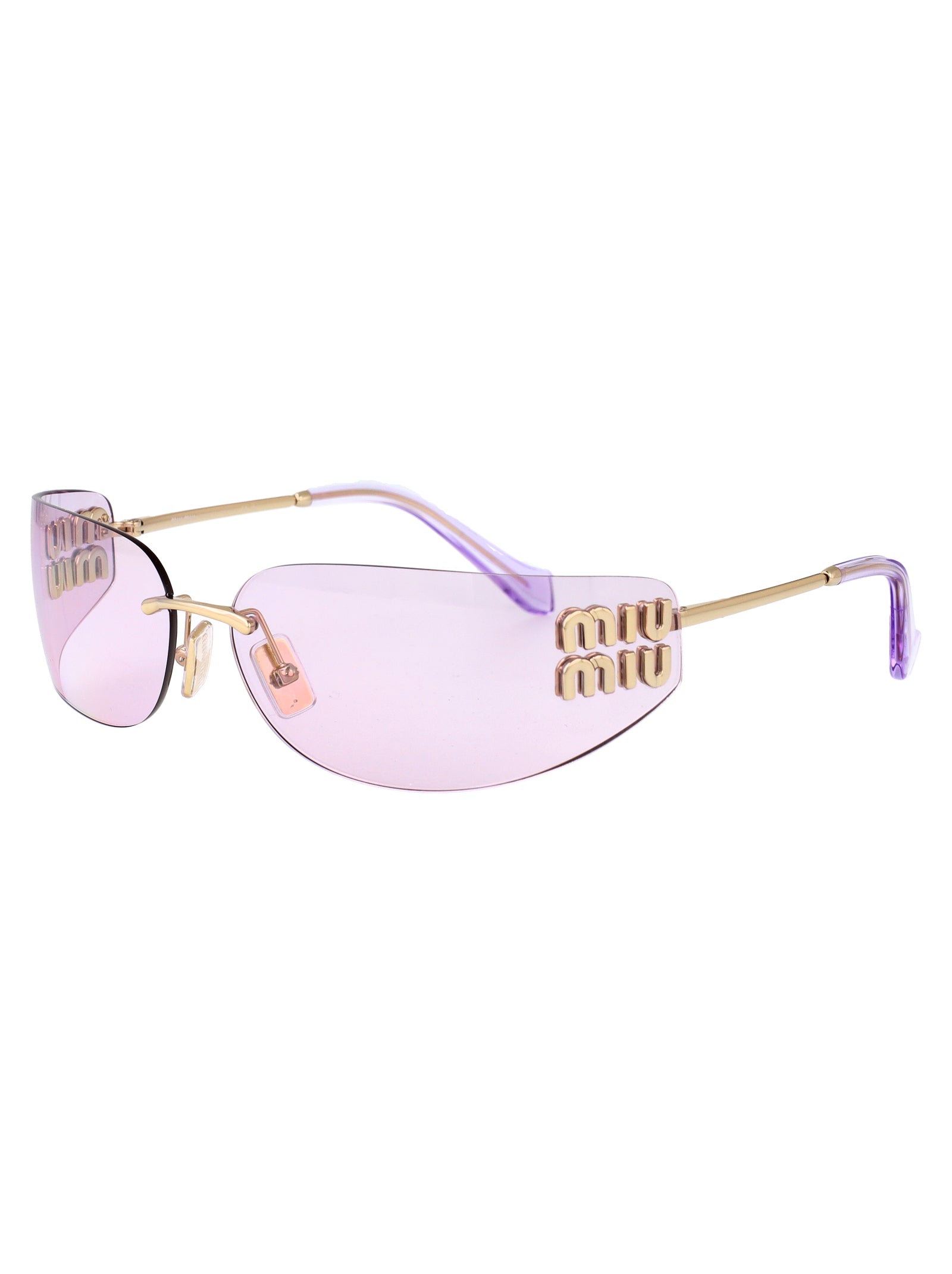 MIU MIU Metal Sunglasses for Women - SS25 Collection