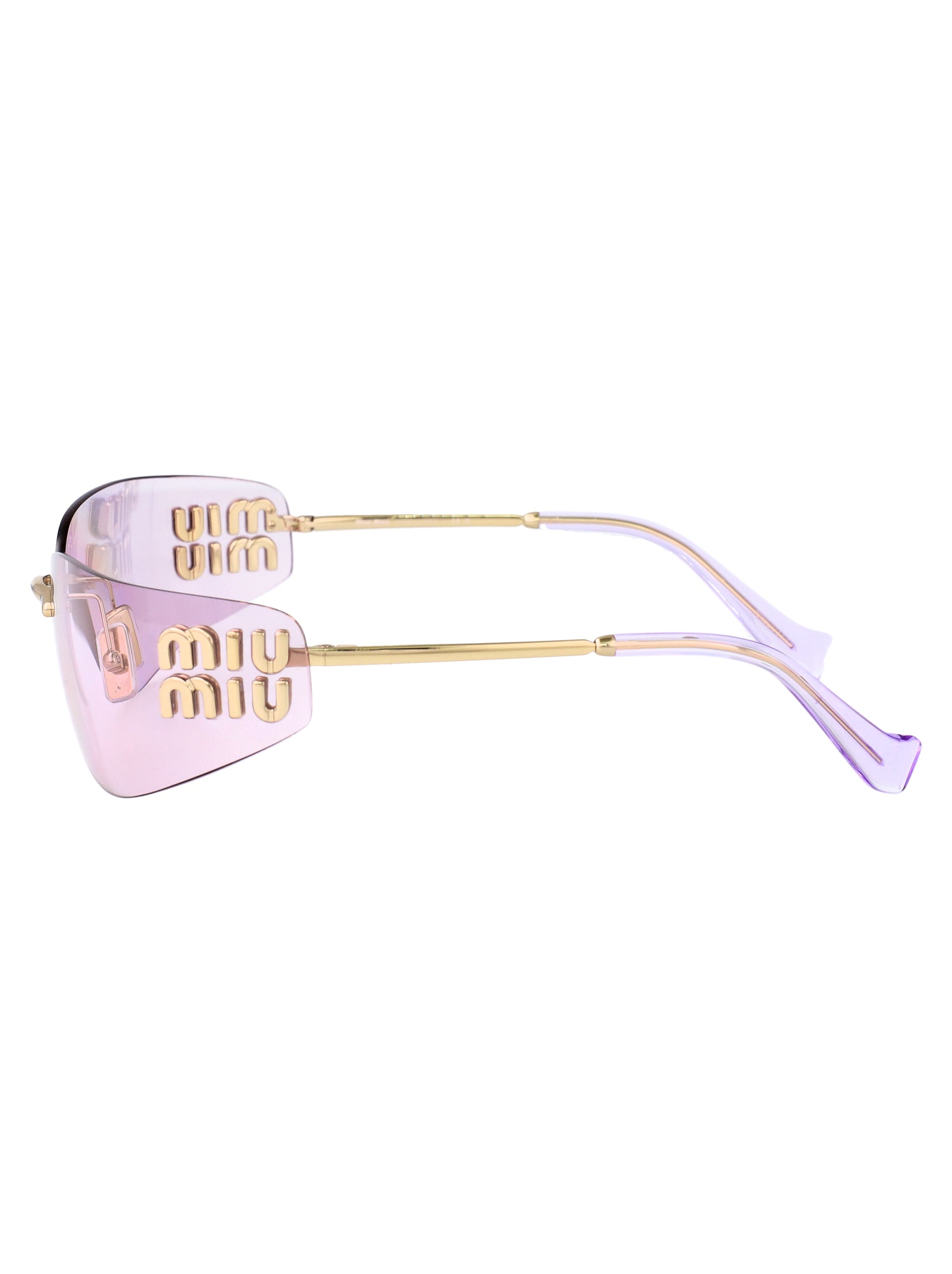 MIU MIU Metal Sunglasses for Women - SS25 Collection
