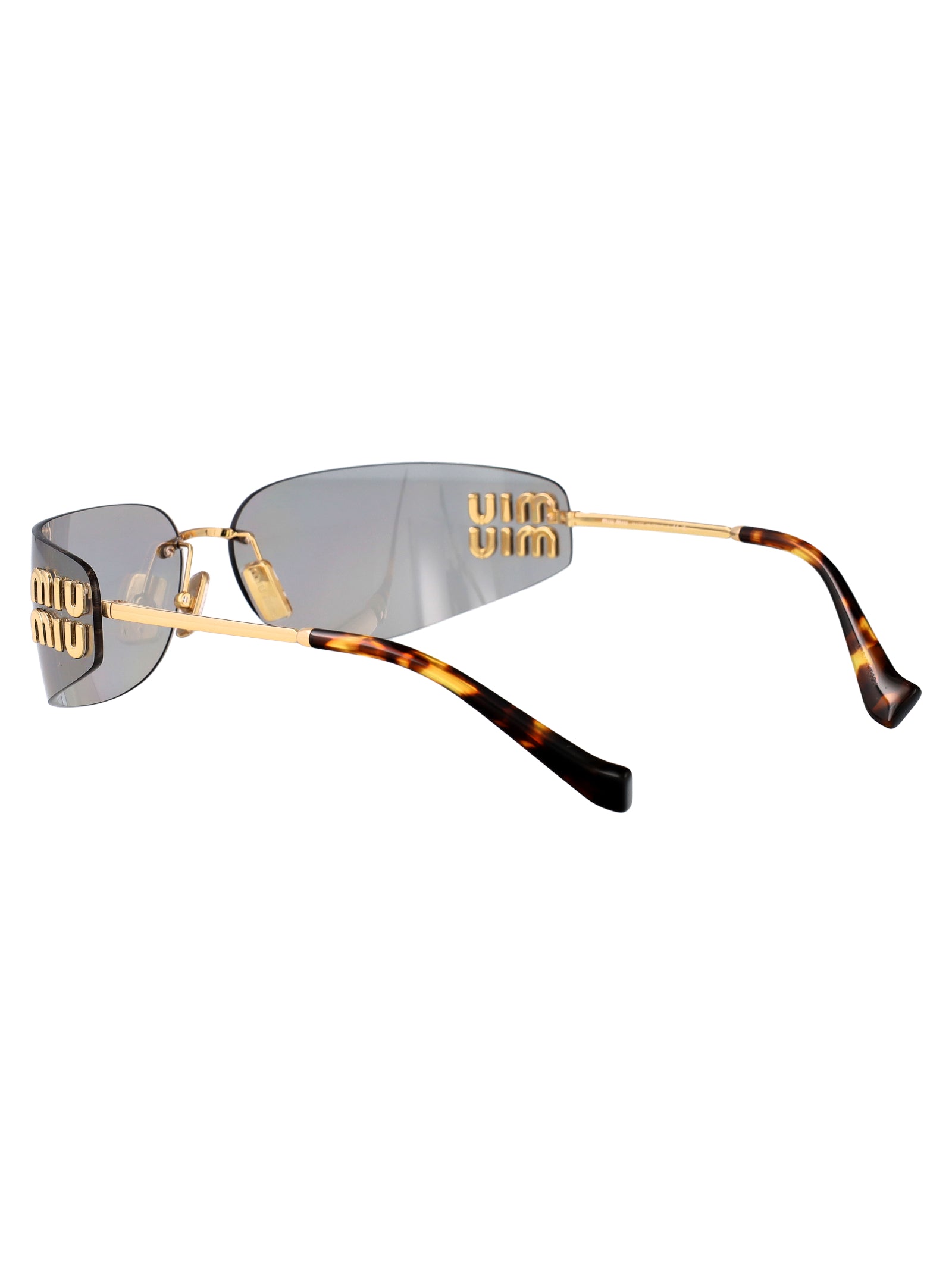 MIU MIU Chic Metallic Sunglasses for Women