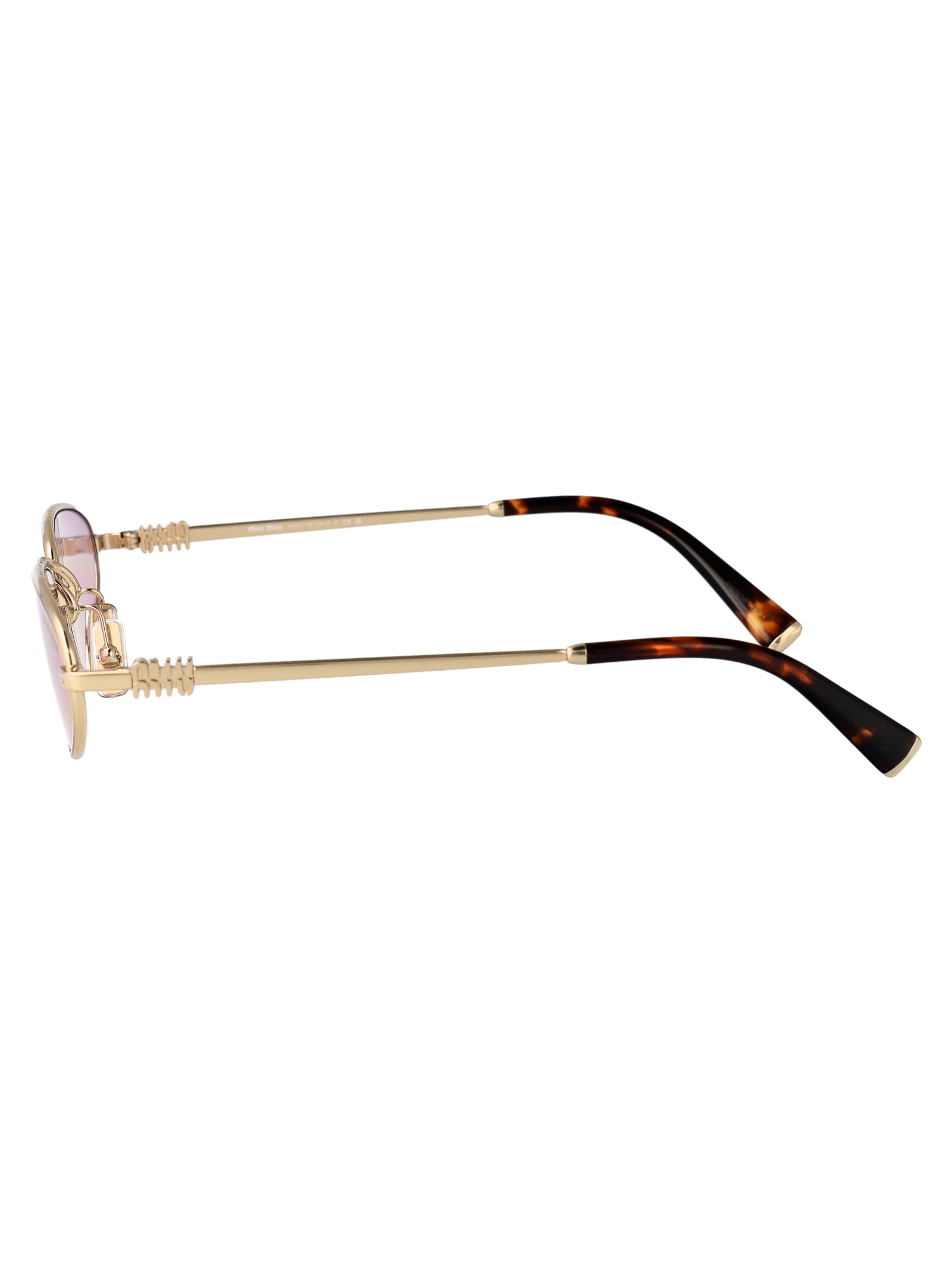 MIU MIU Metal Mini Sunglasses for Women