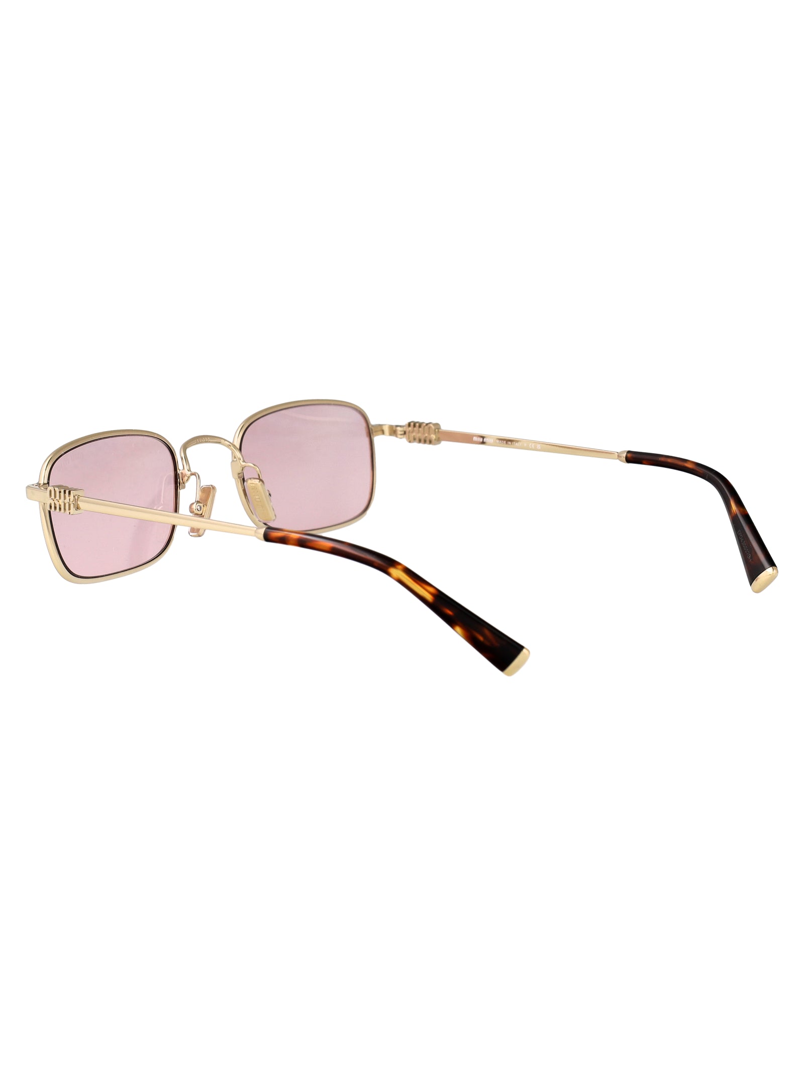 MIU MIU Elegant Metal Sunglasses for Women