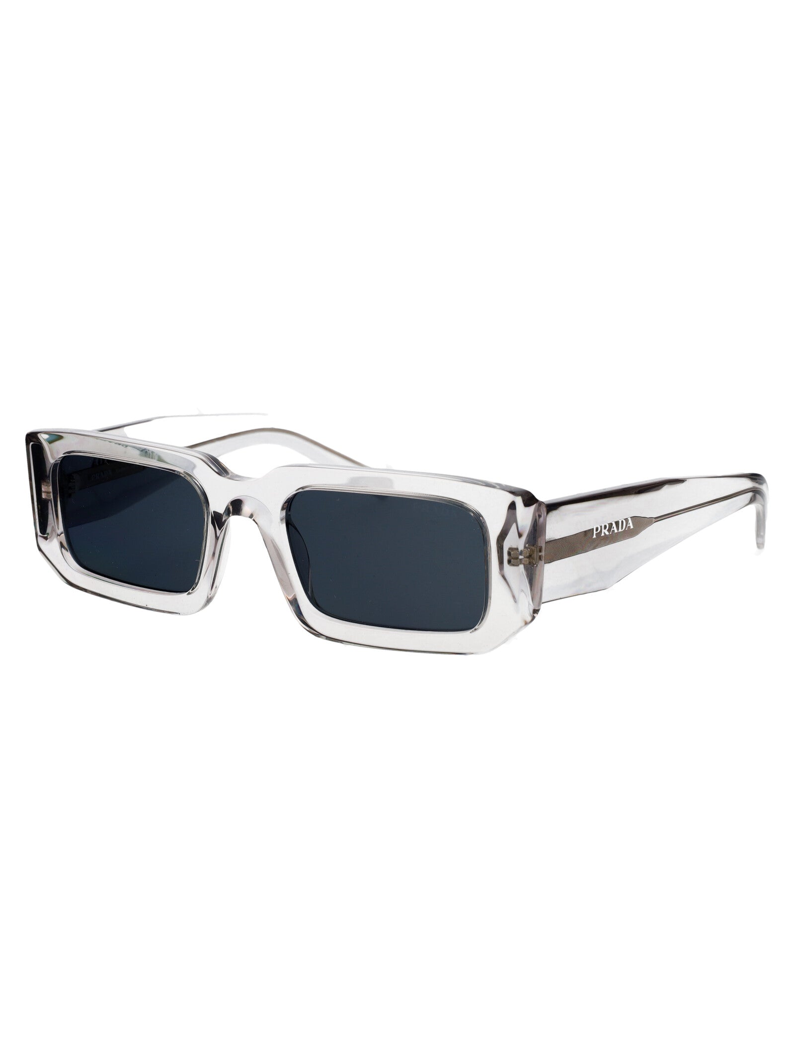 PRADA Transparent Acetate Sunglasses for Men