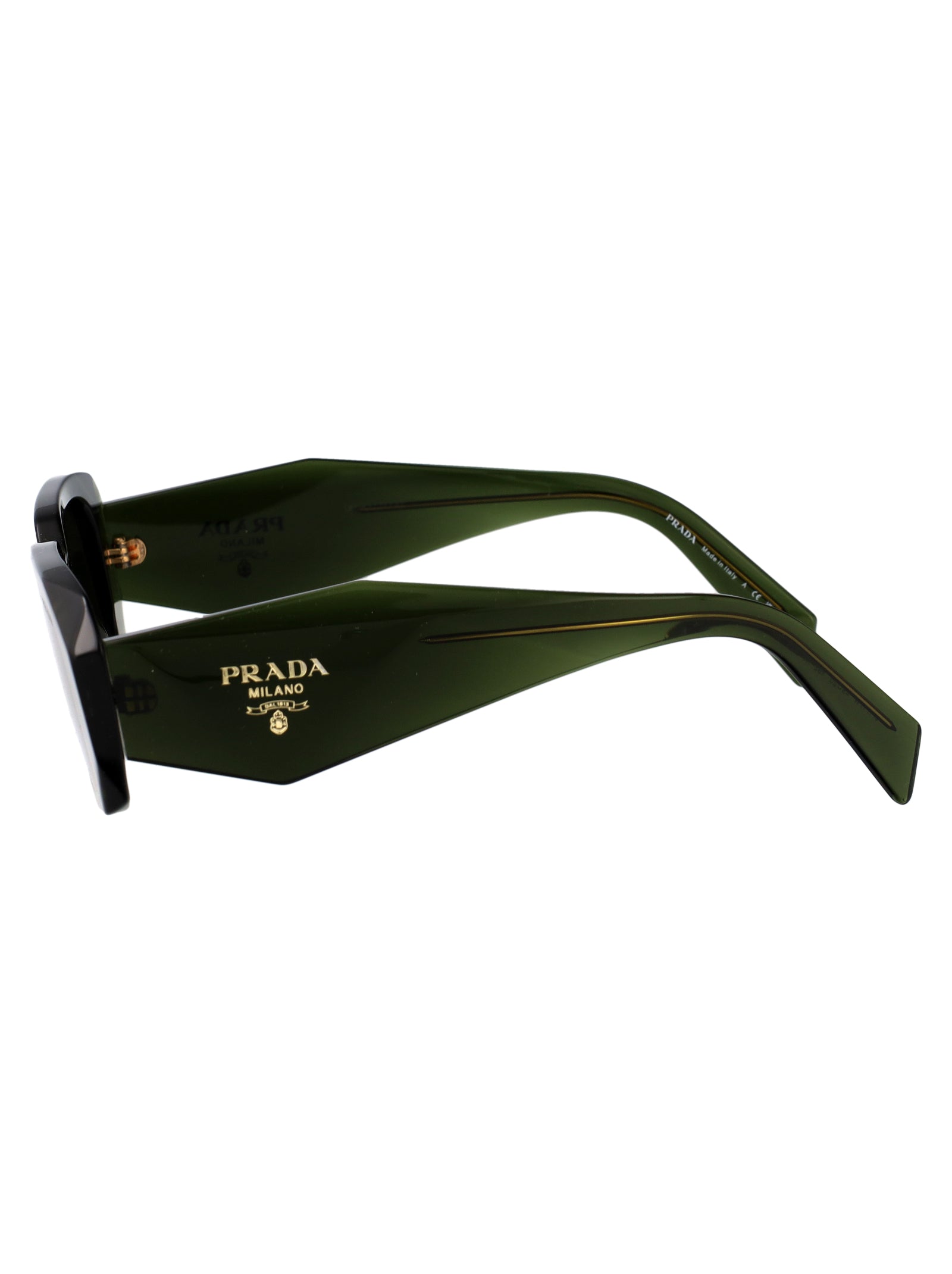 PRADA Clear Acetate Sunglasses for Women - SS25 Collection