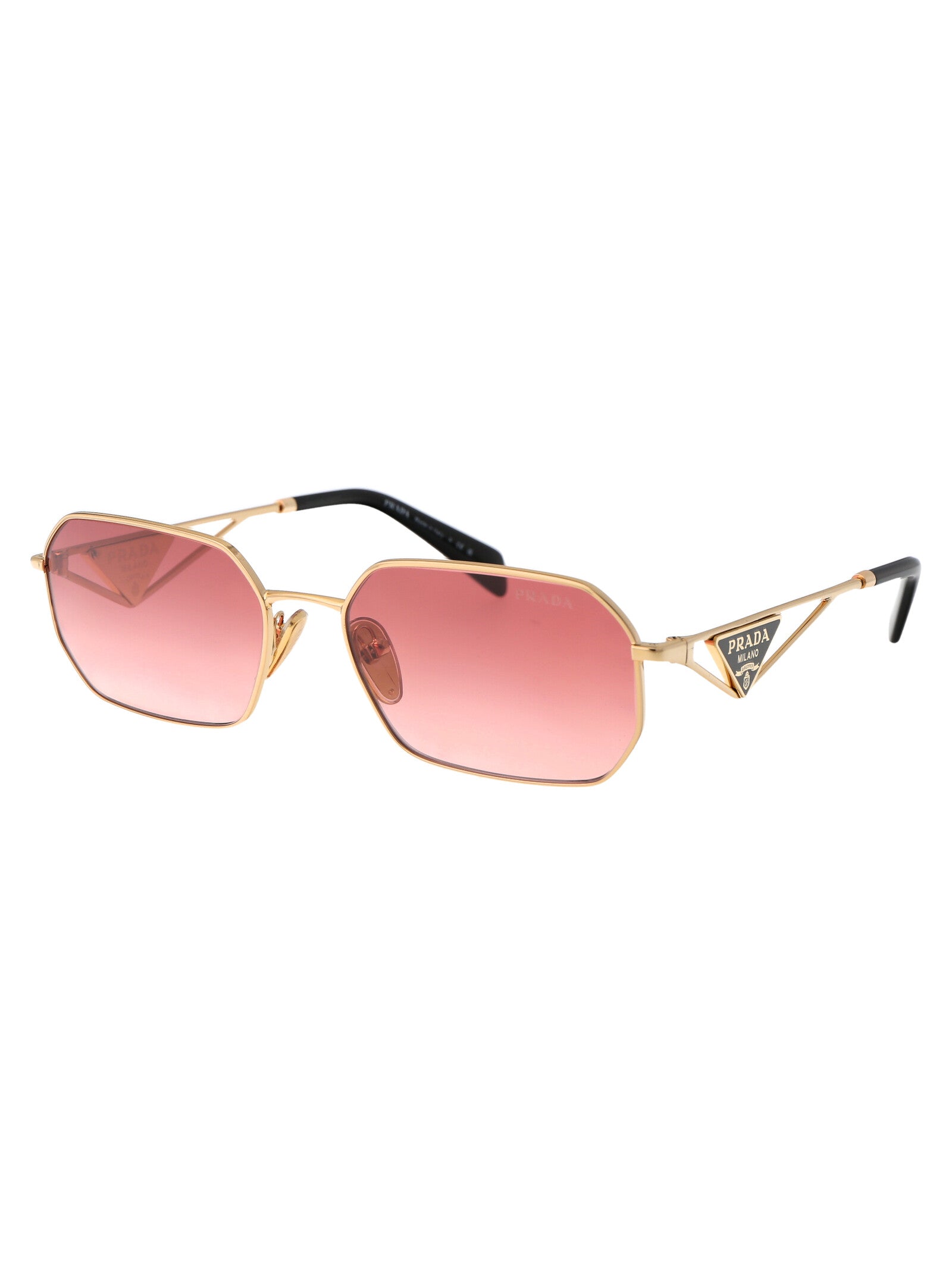 PRADA Stylish Steel Sunglasses for Women