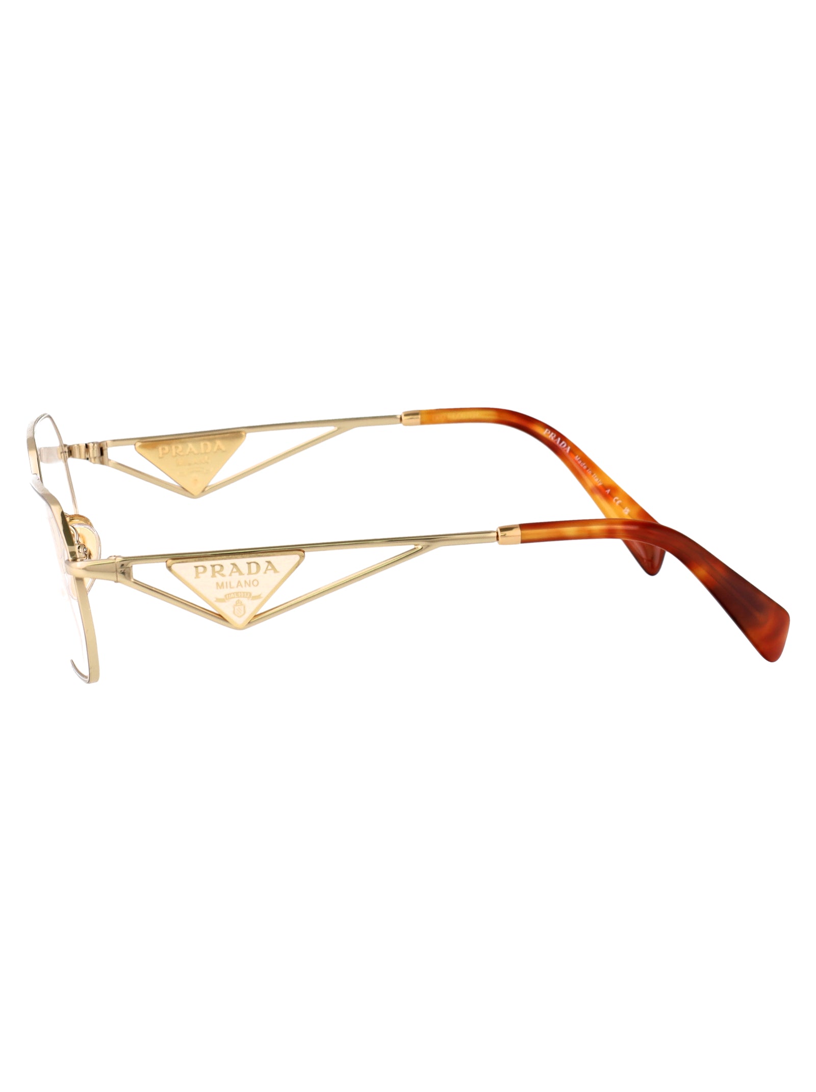 PRADA Stylish Steel Optical Glasses for Women
