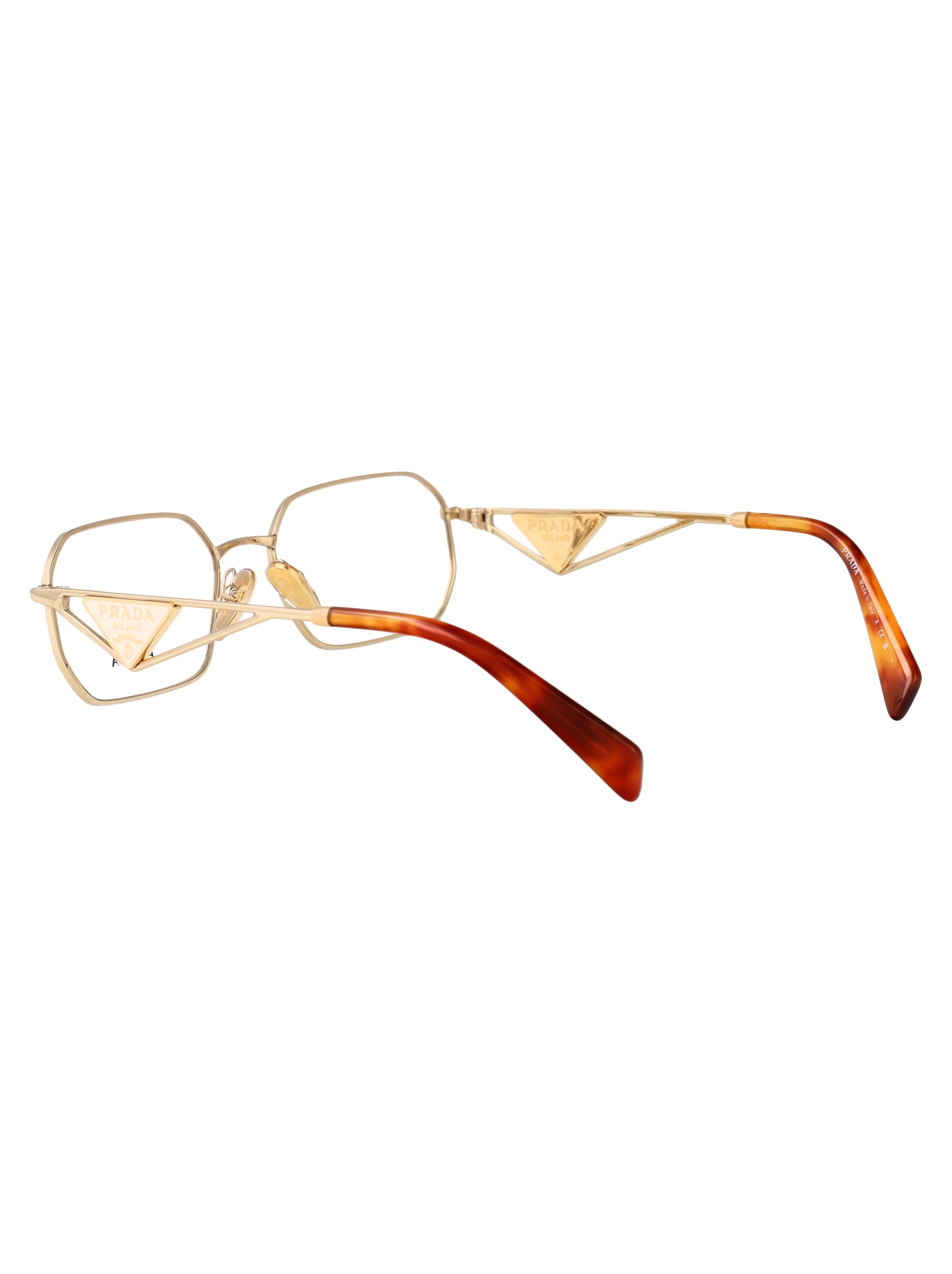PRADA Stylish Steel Optical Glasses for Women