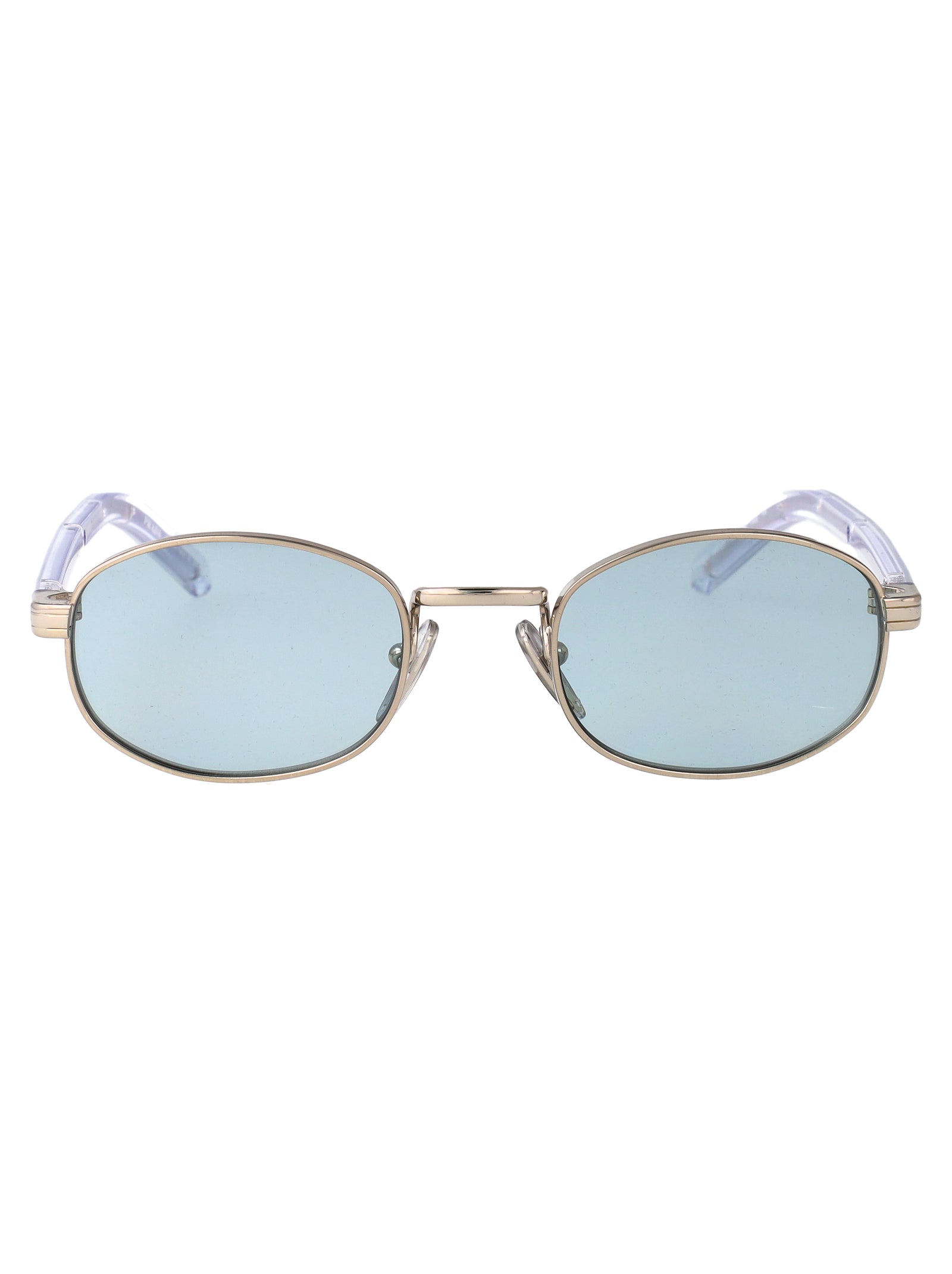 PRADA Elegant Steel Sunglasses for Women